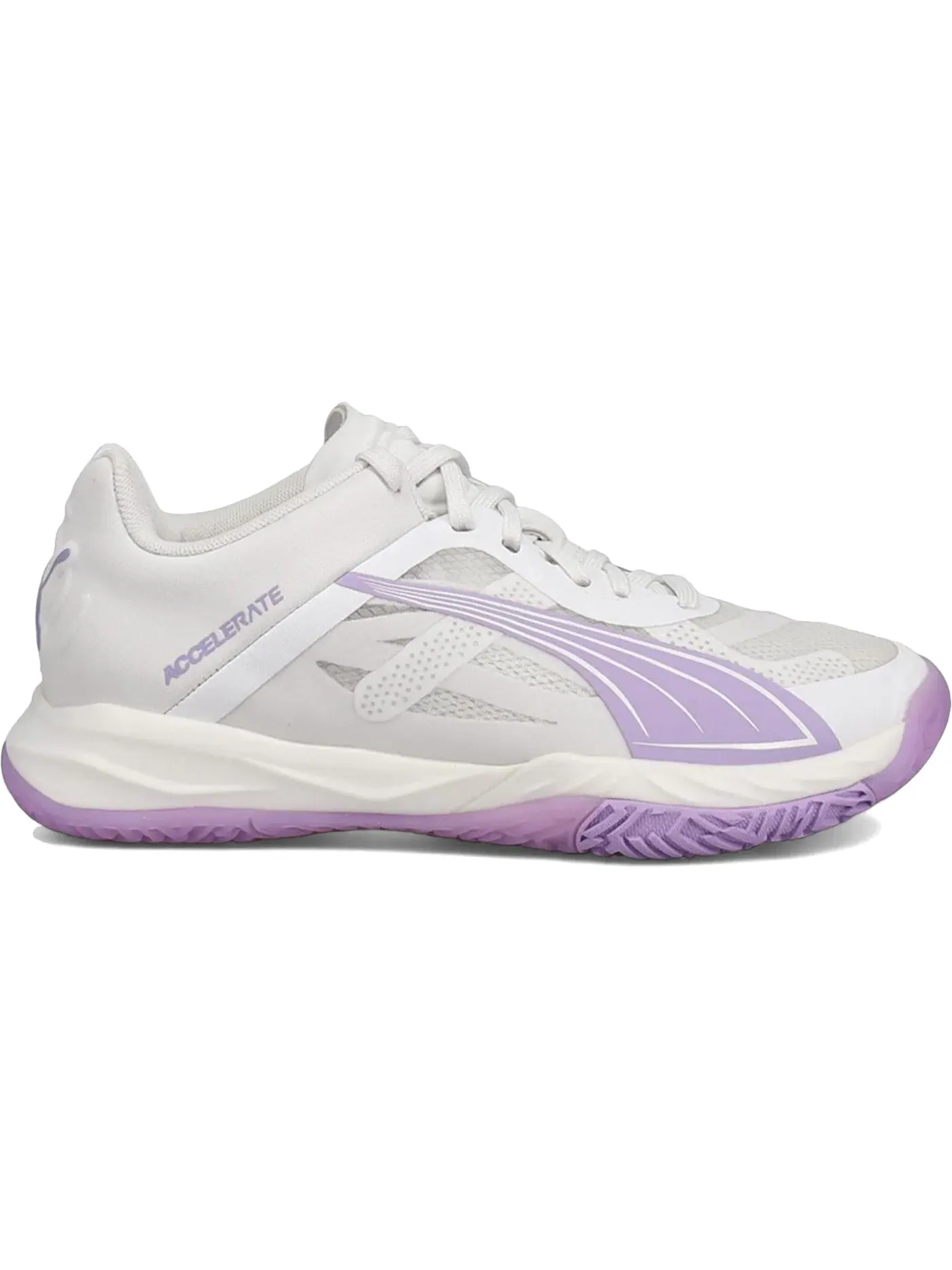 Женские кроссовки для бега Puma Accelerate Nitro SQD Puma — изображение 1 из 1, белый фиолетовый