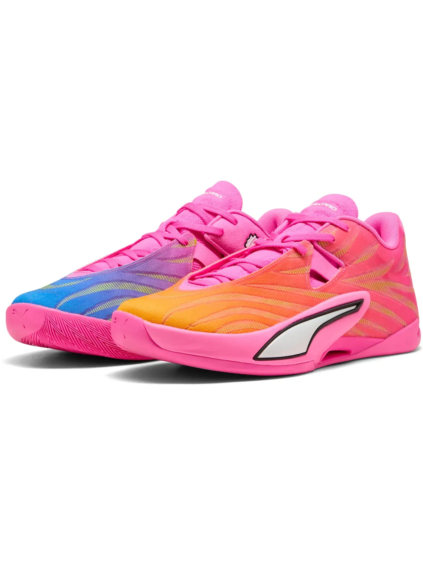 Мужские кроссовки для баскетбола Puma All-Pro Nitro 2 Elite — изображение 1 из 1, розовый/синий