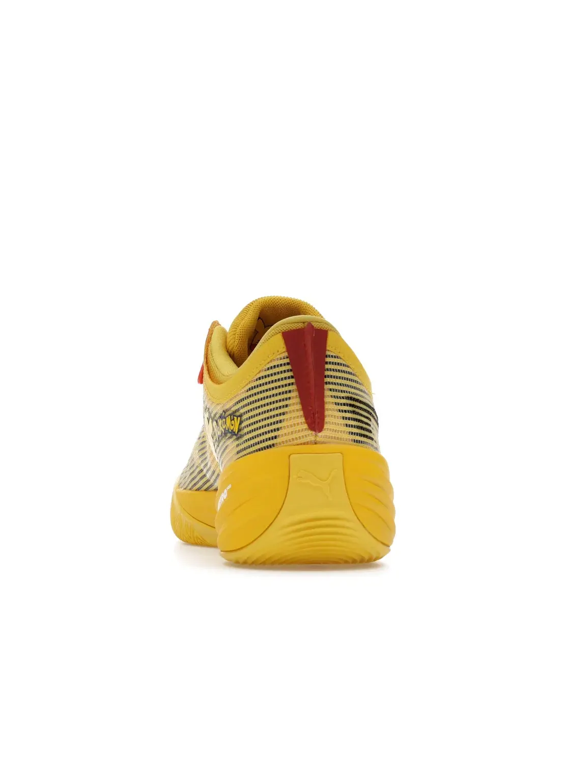 Мужские кроссовки для баскетбола Puma All-Pro Nitro 2 — изображение 4 из 4, желтый/красный/черный