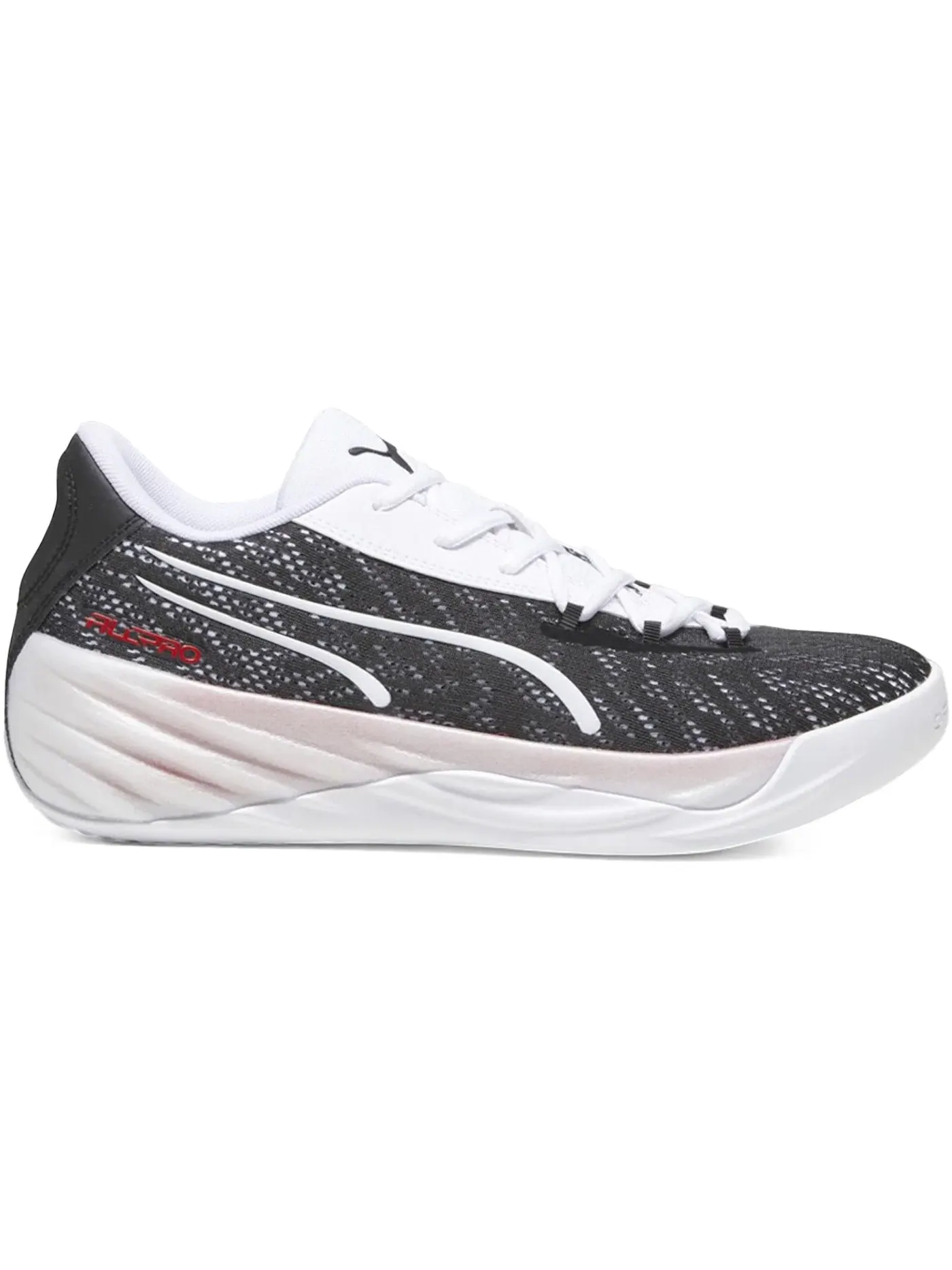 Мужские кроссовки для баскетбола Puma All-Pro Nitro — изображение 1 из 1, черный/белый