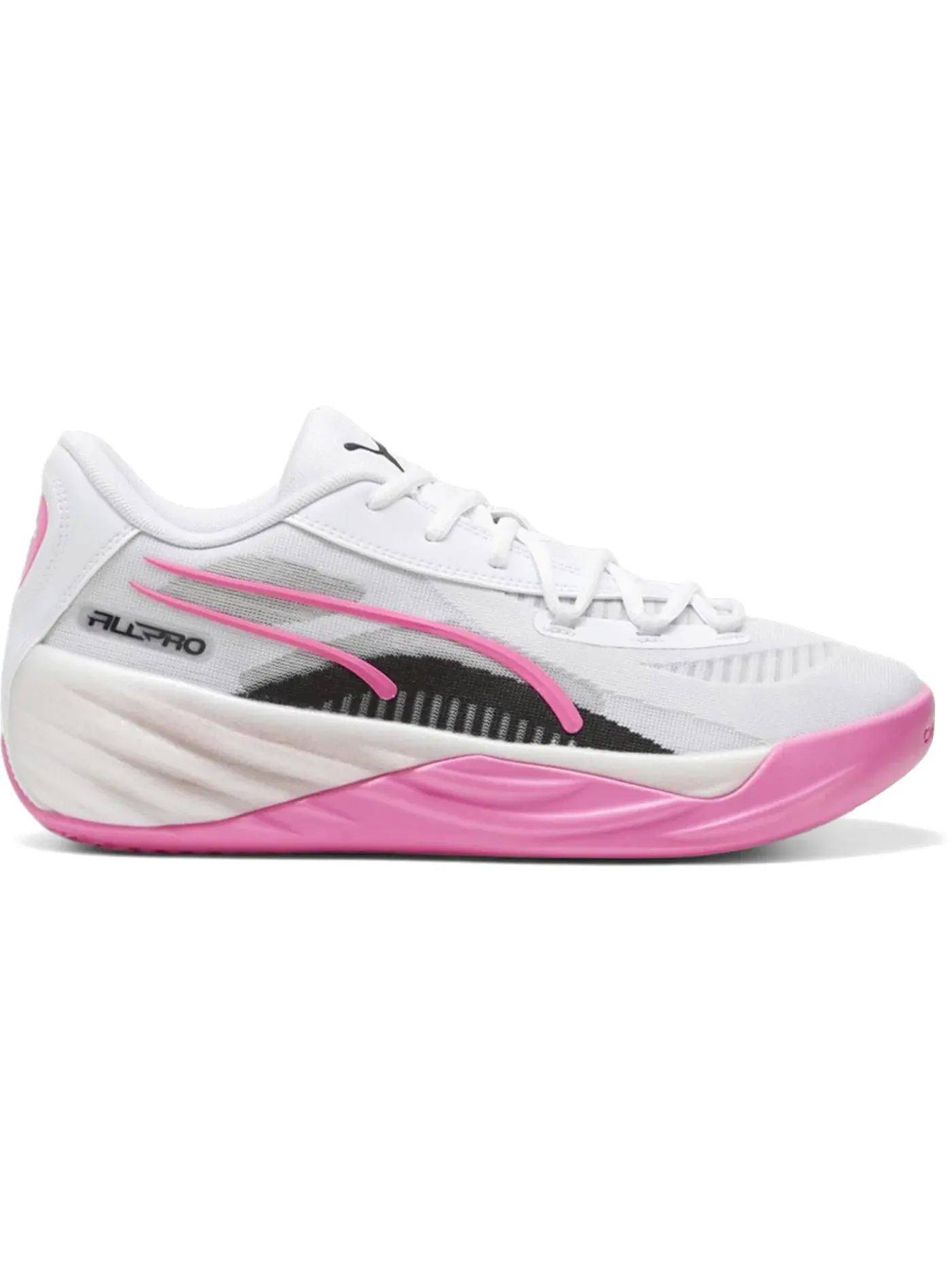 Мужские кроссовки для баскетбола Puma All-Pro Nitro — изображение 1 из 1, розовый/белый
