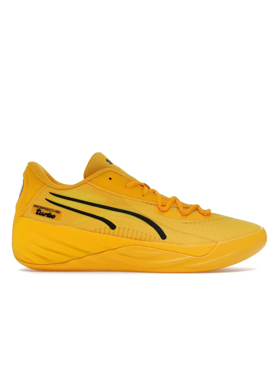 Мужские кроссовки для баскетбола Puma All-Pro Nitro Porsche — изображение 1 из 4, желтый/желтый/черный