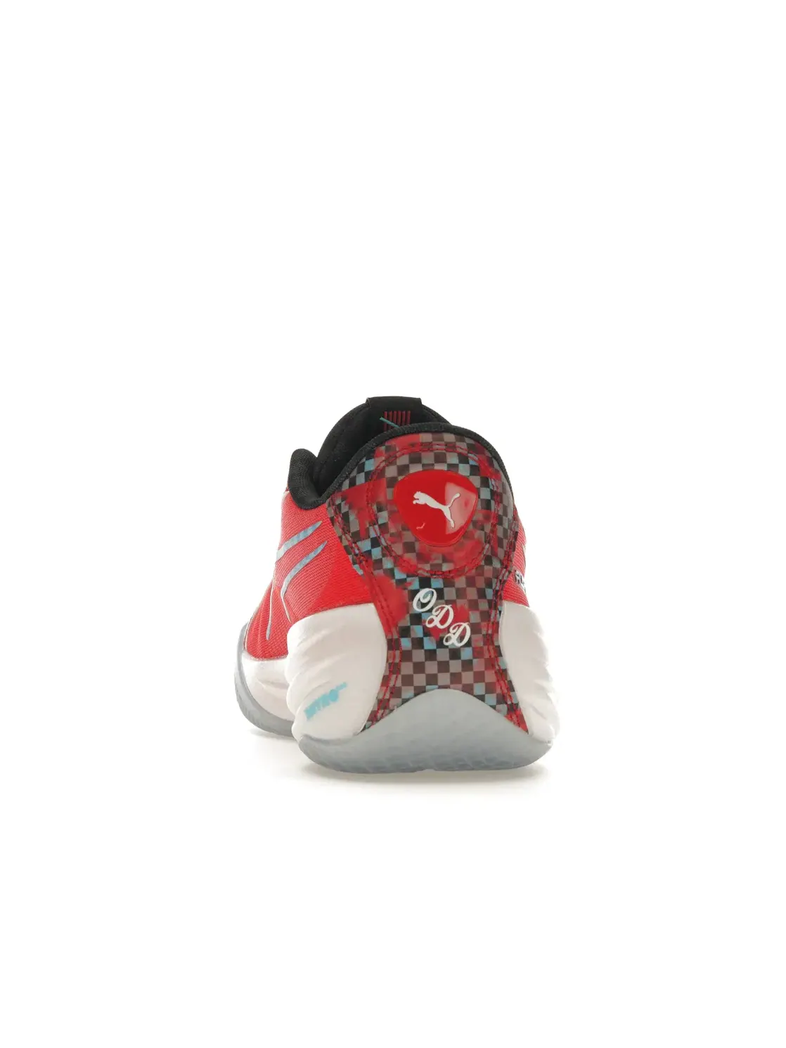 Мужские кроссовки для баскетбола Puma All-Pro Nitro — изображение 4 из 4, красный/яркий голубой