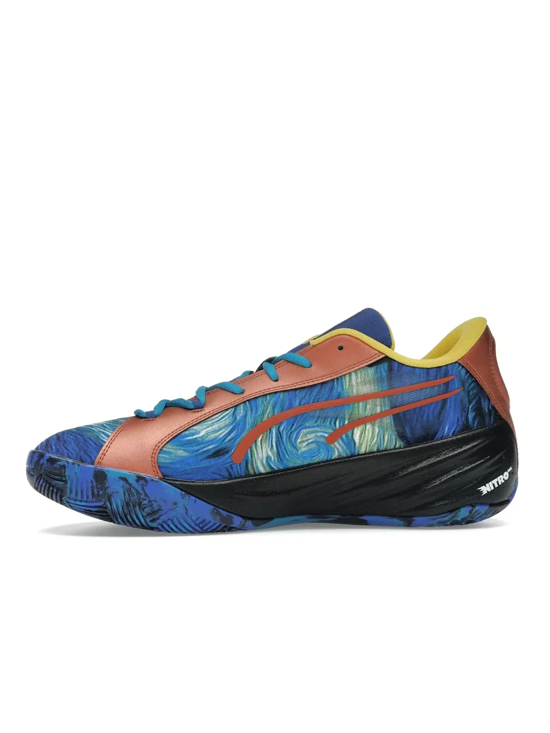 Мужские кроссовки для баскетбола Puma All-Pro Nitro SQD Puma — изображение 3 из 4, синий/синий