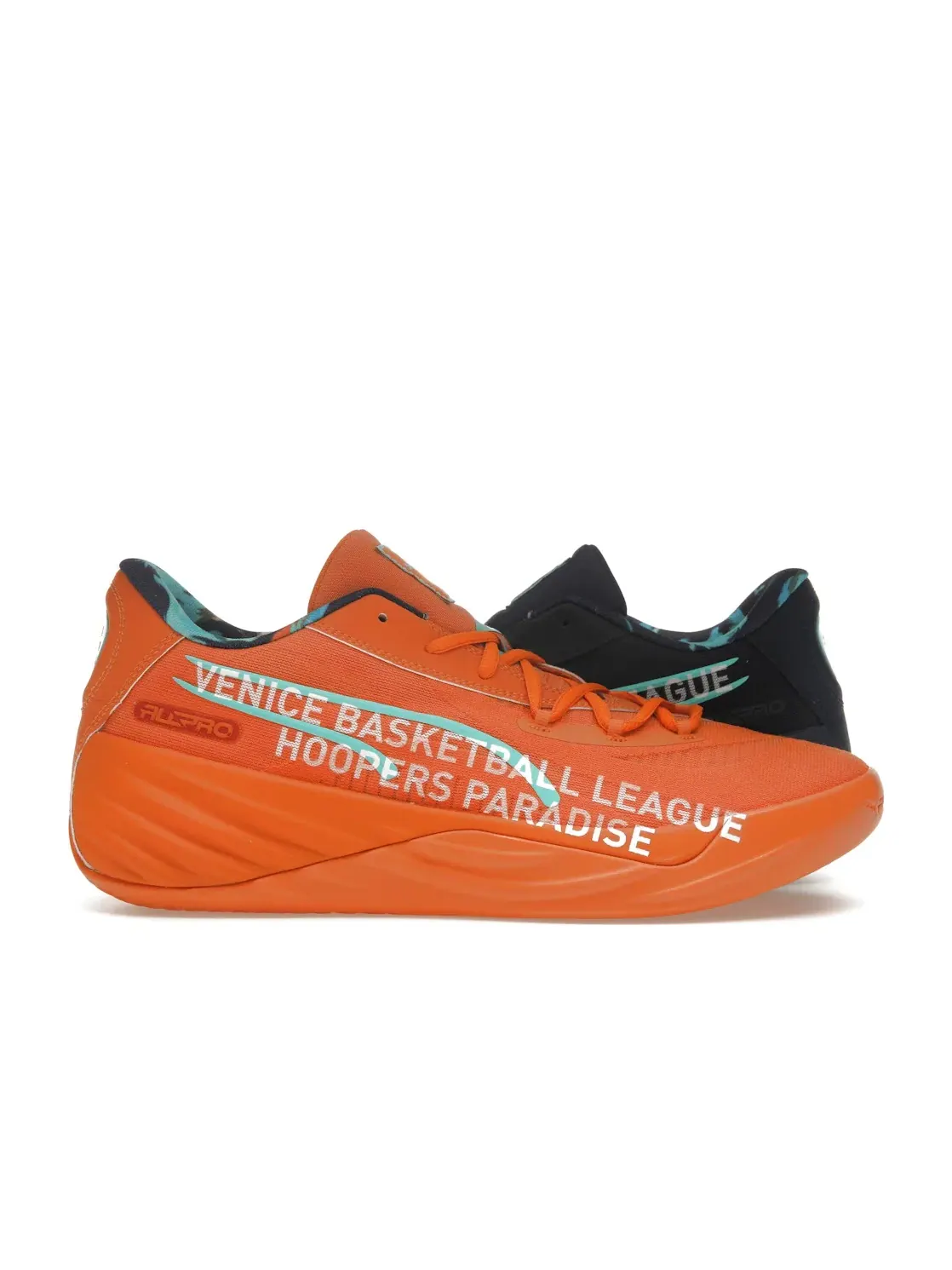 Мужские кроссовки для баскетбола Puma All-Pro Nitro Puma Navy/Maple Syrup — изображение 1 из 4