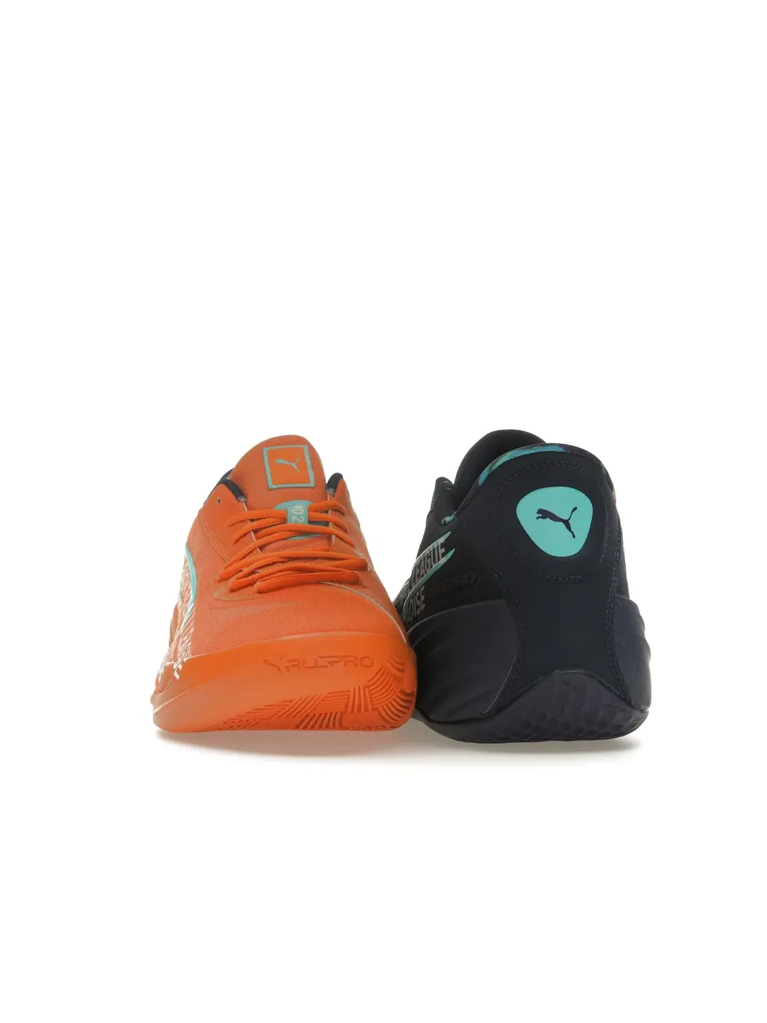 Мужские кроссовки для баскетбола Puma All-Pro Nitro Puma Navy/Maple Syrup — изображение 2 из 4