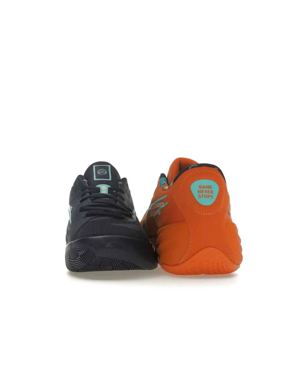 Мужские кроссовки для баскетбола Puma All-Pro Nitro Puma Navy/Maple Syrup — изображение 4 из 4