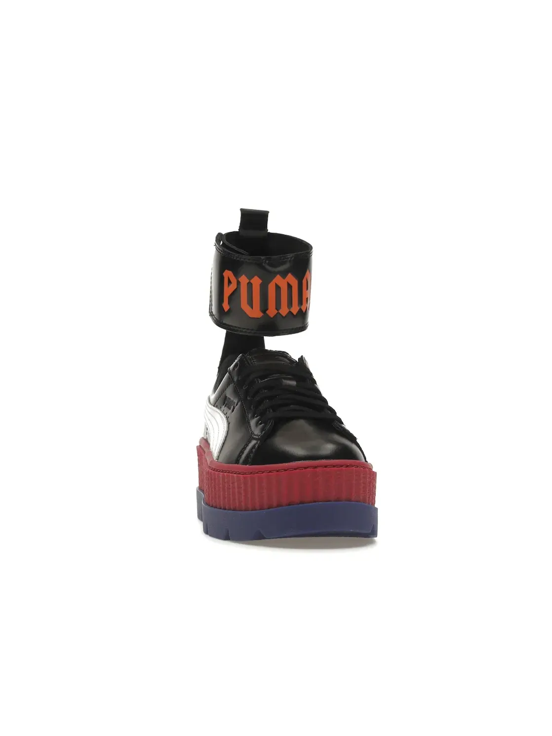 Женские кроссовки с ремешком на щиколотке Puma Ankle Strap Puma Puma Black / Puma White-Redbud-Clematis — изображение 2 из 4