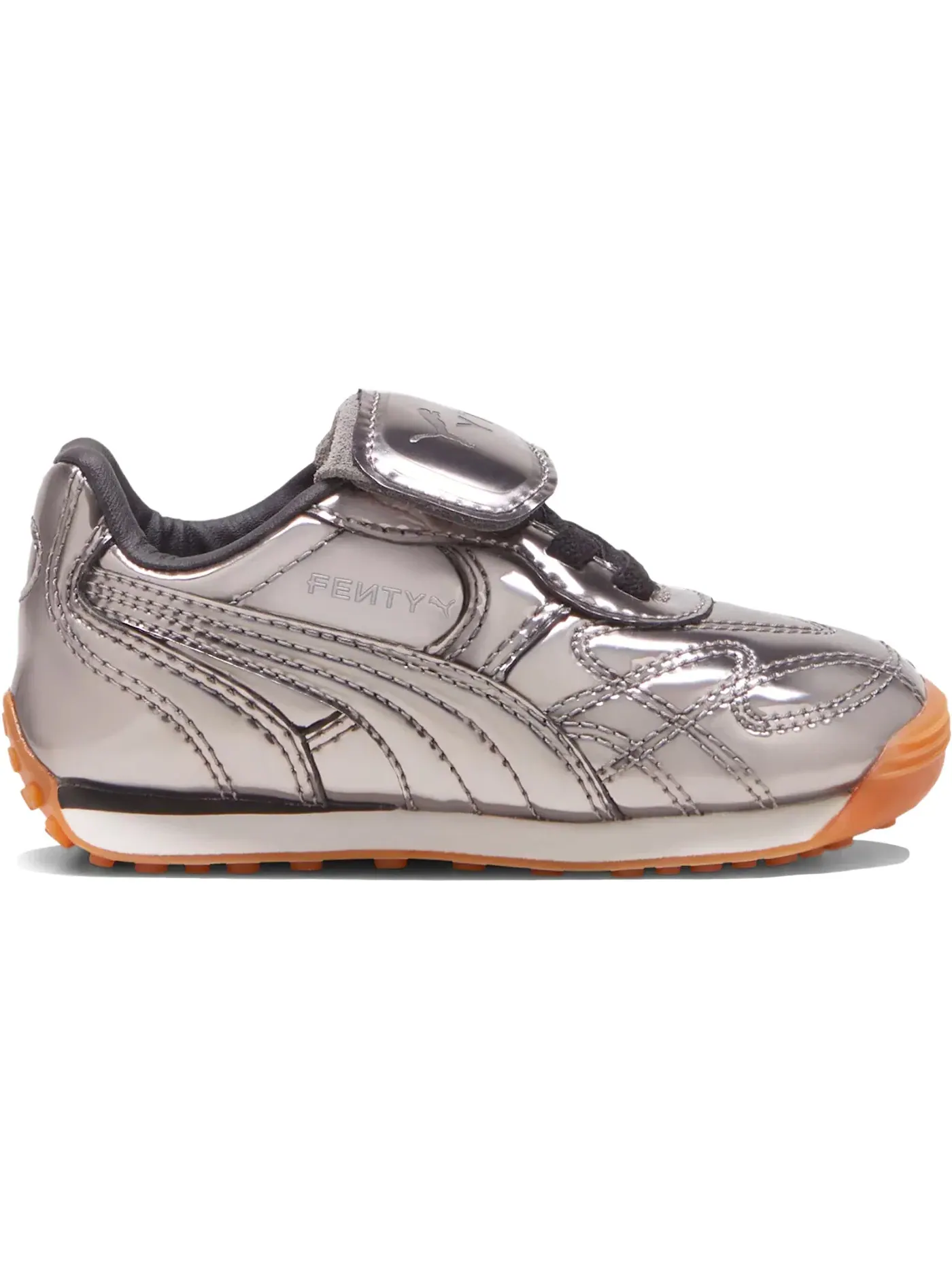 Детские кроссовки Lifestyle с принтом Puma Avanti C Rihanna Fenty Puma Aged Silver — изображение 1 из 1