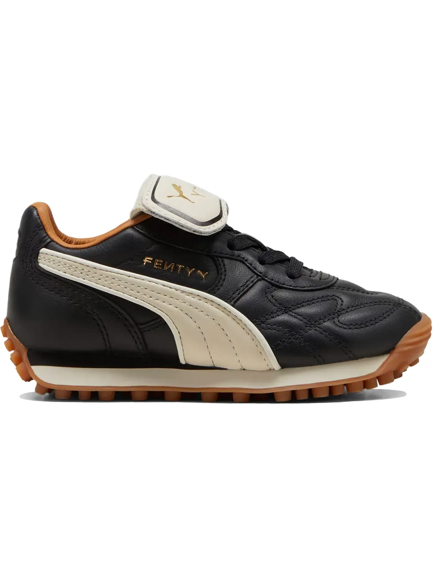 Детские кроссовки с премиальной кожи Puma Avanti VL Puma Puma Black — изображение 1 из 1