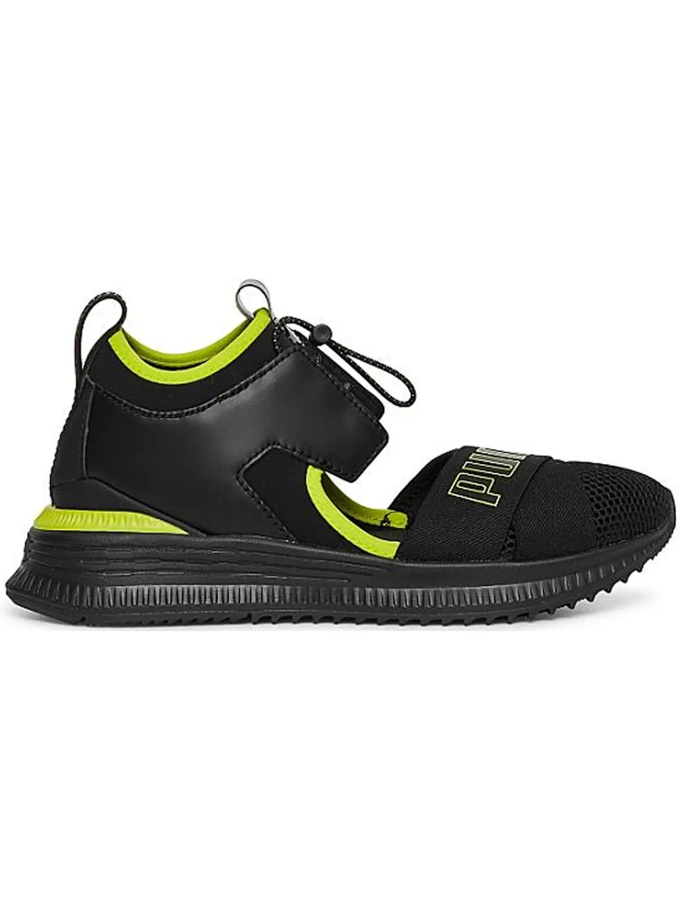 Женские кроссовки Lifestyle Puma Avid Puma Black / Limepunch-Puma Black — изображение 1 из 1