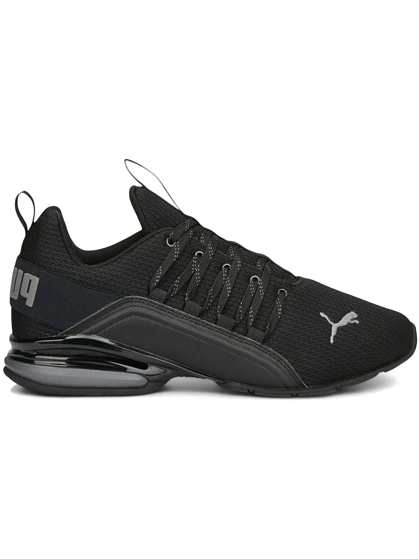 Мужские кроссовки Lifestyle Puma Axelion Refresh Puma — изображение 1 из 1, черный/темный серый