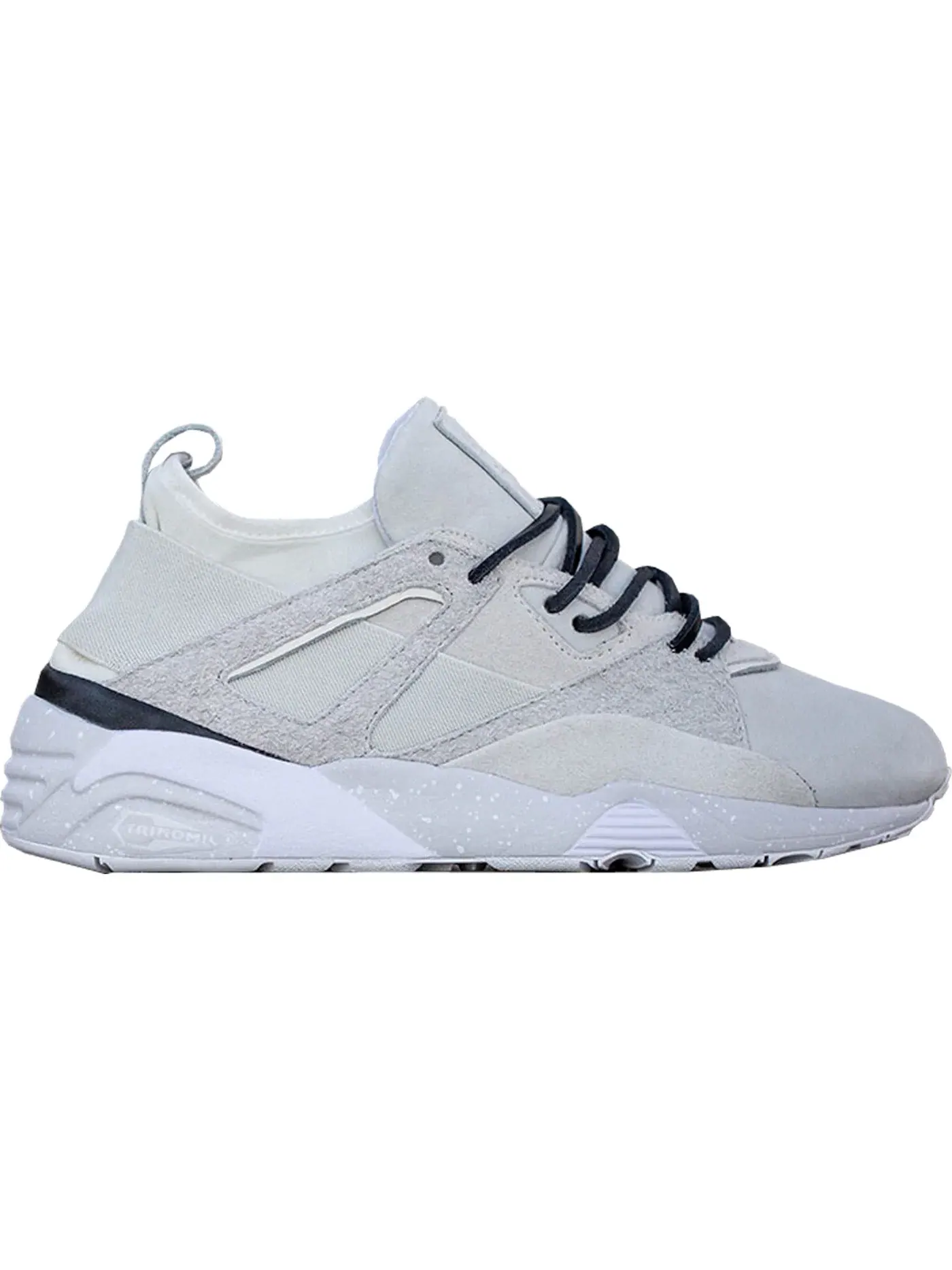Мужские кроссовки с замшевым верхом Puma Blaze Of Glory Sock — изображение 1 из 1, серый-черный