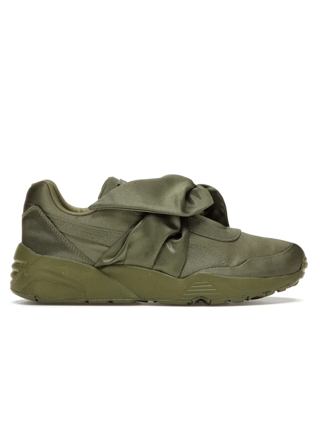 Женские кроссовки Lifestyle Puma Puma Bow — изображение 1 из 4, оливковый