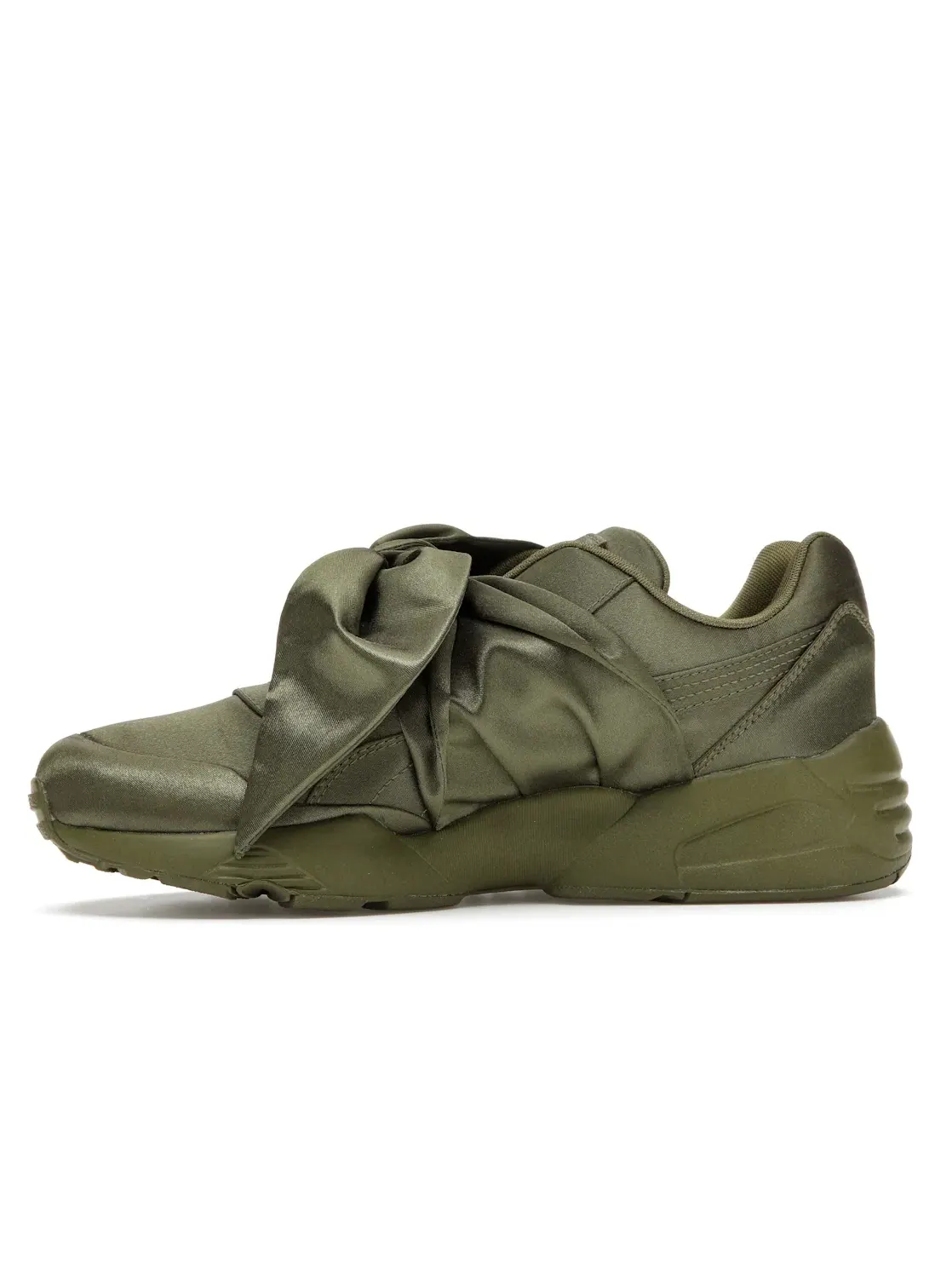 Женские кроссовки Lifestyle Puma Puma Bow — изображение 3 из 4, оливковый