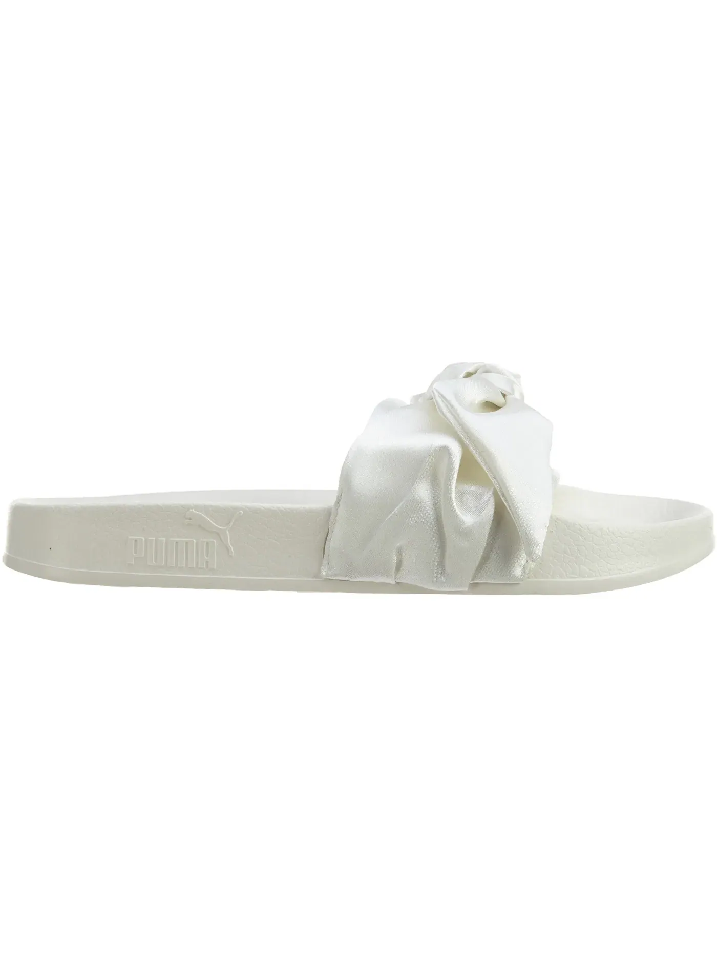 Женские шлепанцы с бантом Puma Bow Slide Puma — изображение 1 из 1, серебристый