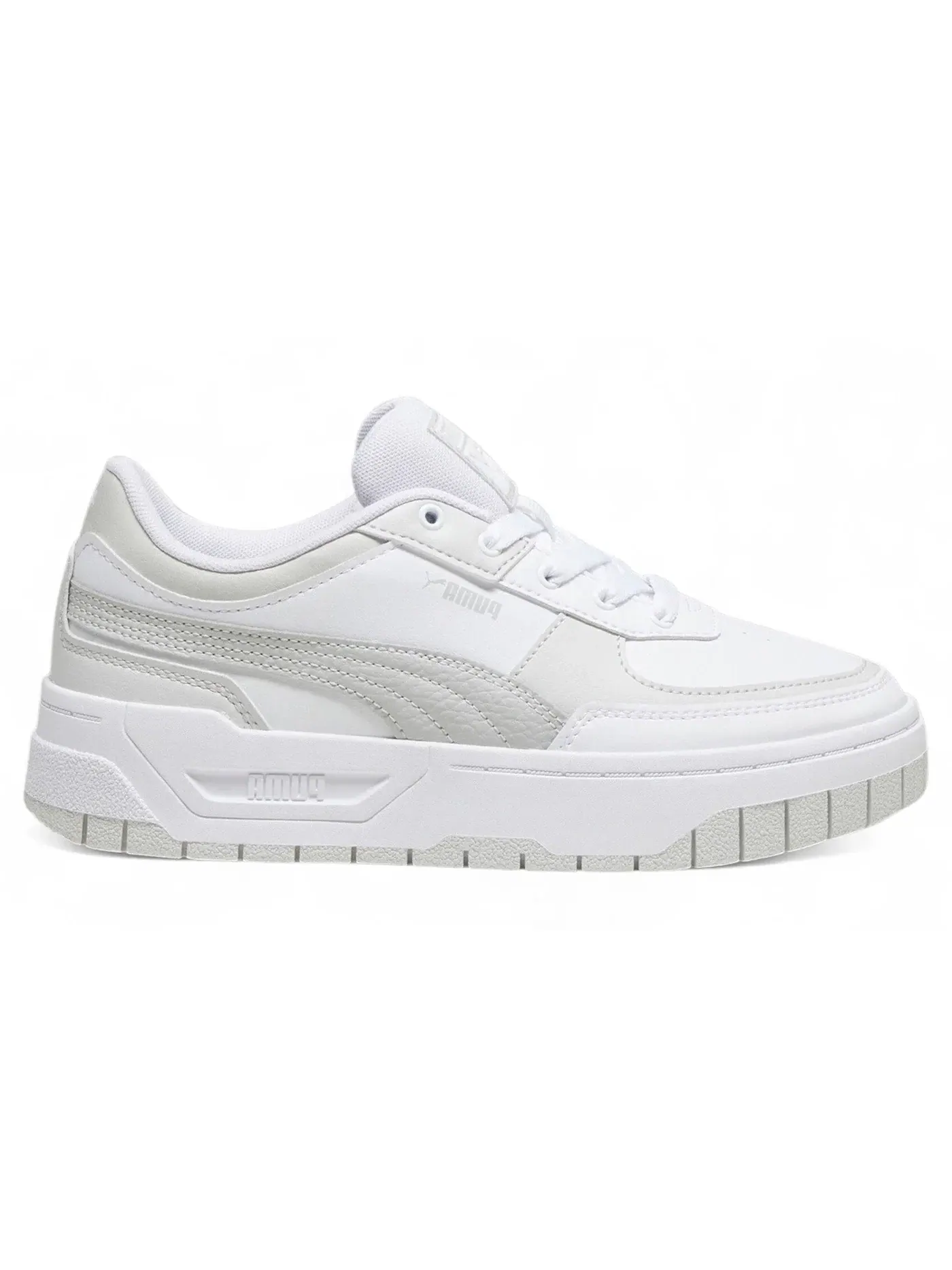 Женские кроссовки с кожаным верхом Puma Cali Dream LTH — изображение 1 из 1, белый серый