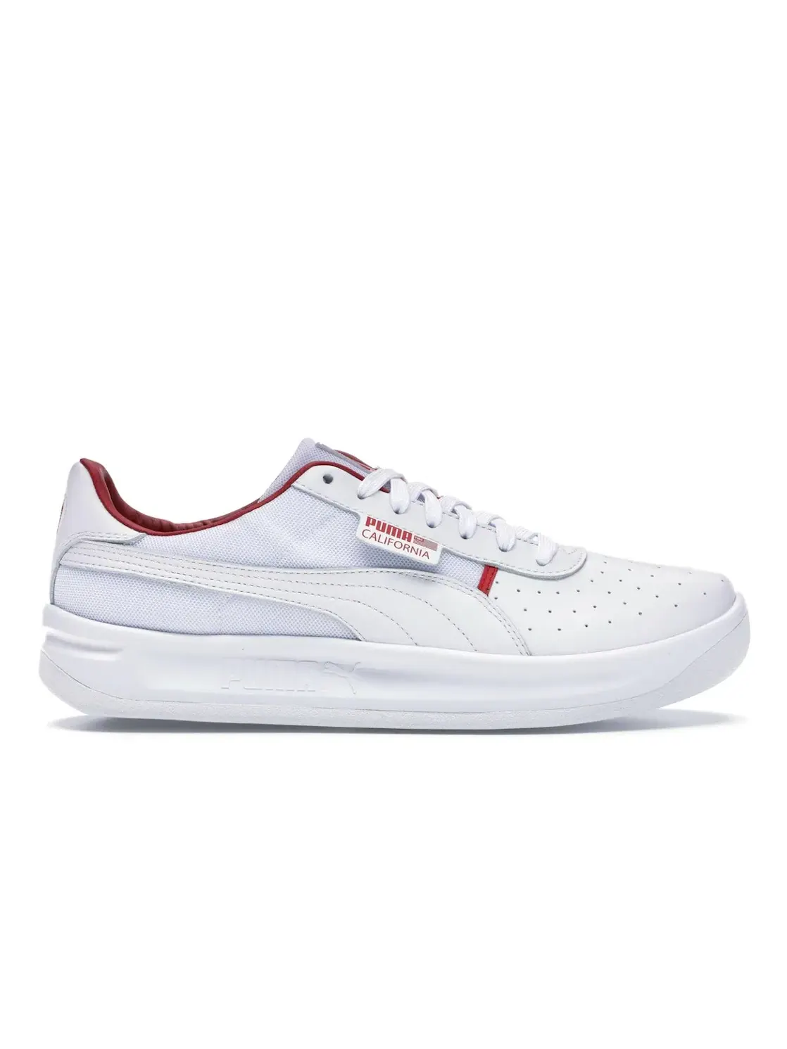 Мужские кроссовки Lifestyle Puma California The Marathon Continues Puma — изображение 1 из 4, белый красный