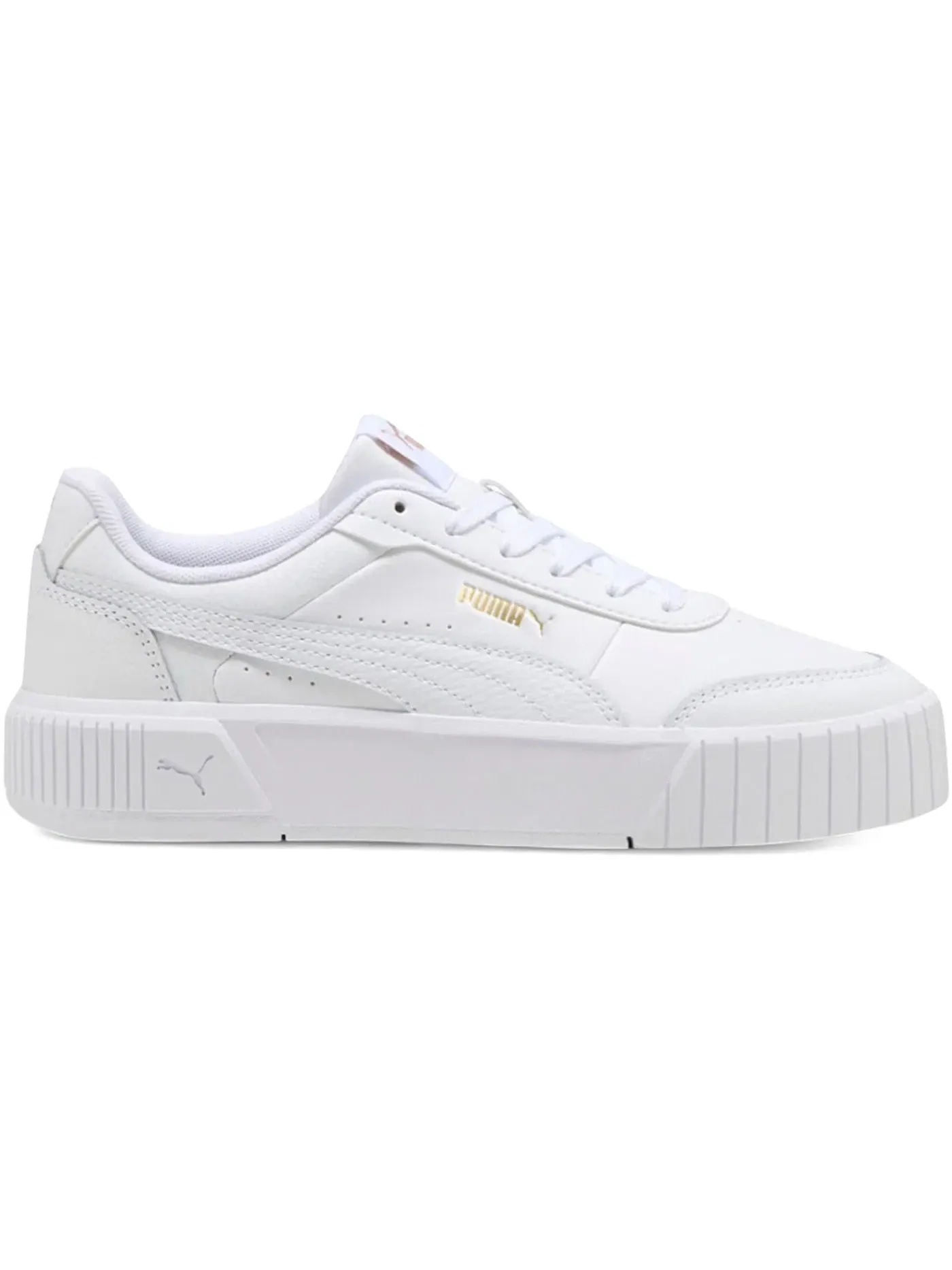 Женские кроссовки для активного отдыха Puma Carina Mia Puma White/Puma Gold — изображение 1 из 1