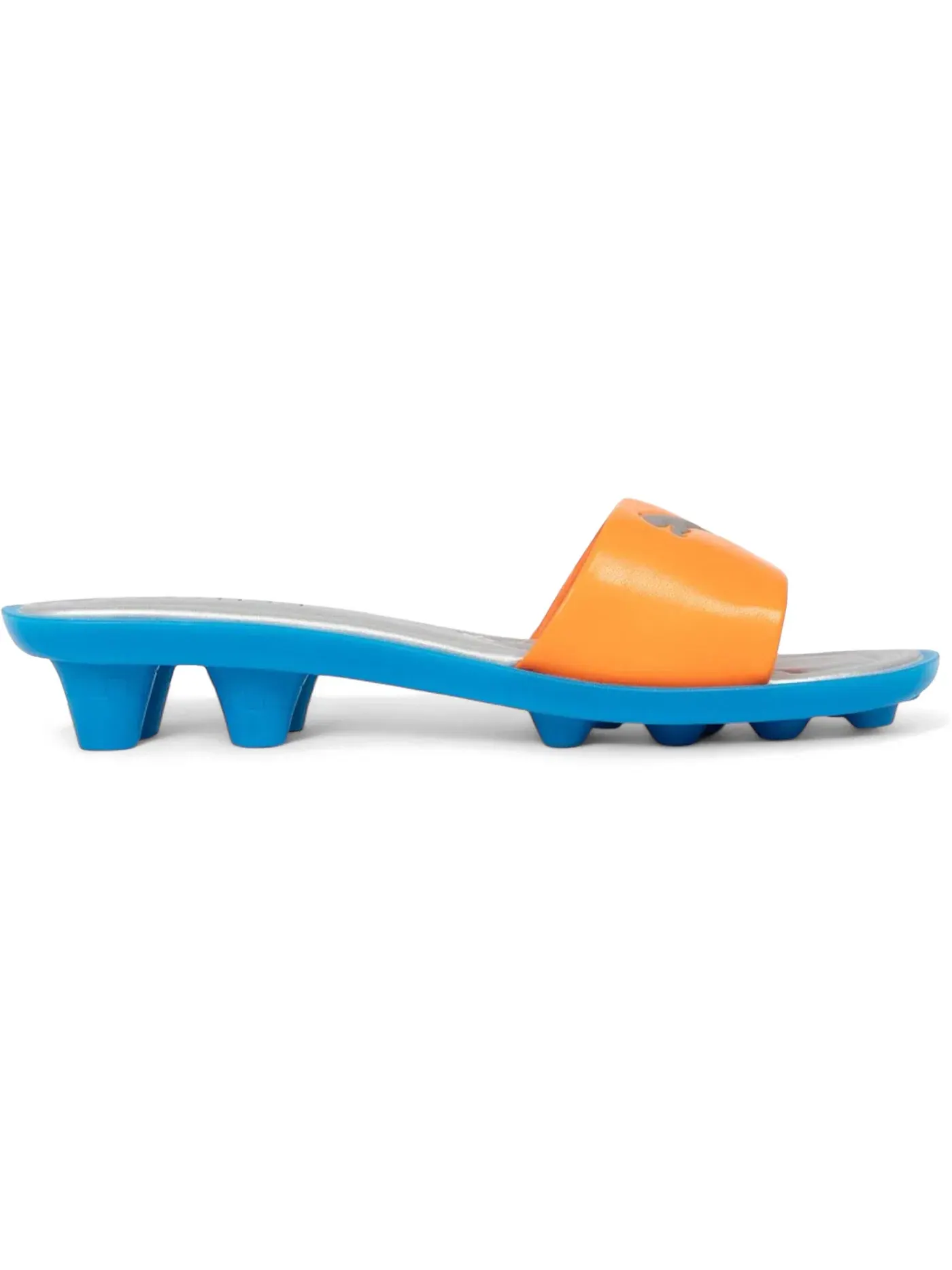 Женские сандалии с рельефной подошвой Puma Cat Cleat Sandals Puma — изображение 1 из 2, оранжевый/синий