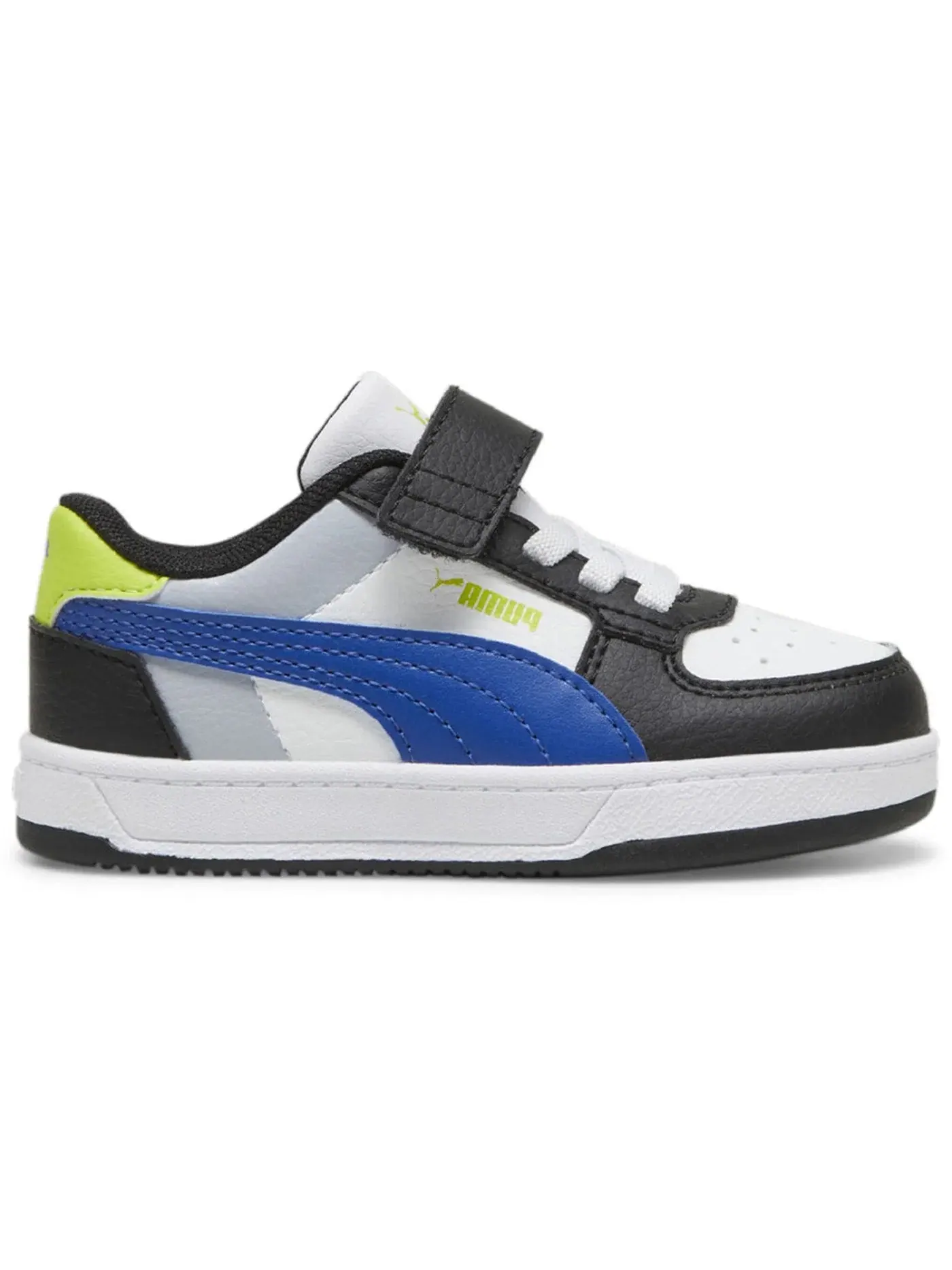 Детские кроссовки Lifestyle Puma Caven 2.0 Block — изображение 1 из 1, белый/черный//неоновый