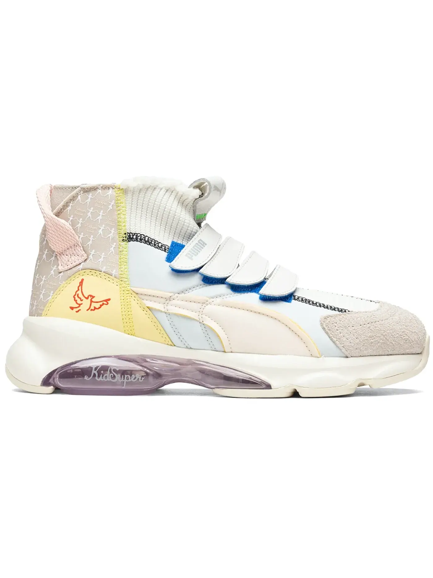 Мужские кроссовки Lifestyle Puma Cell Dome Sock KidSuper Studios Puma — изображение 1 из 1, белый/серебристый серый