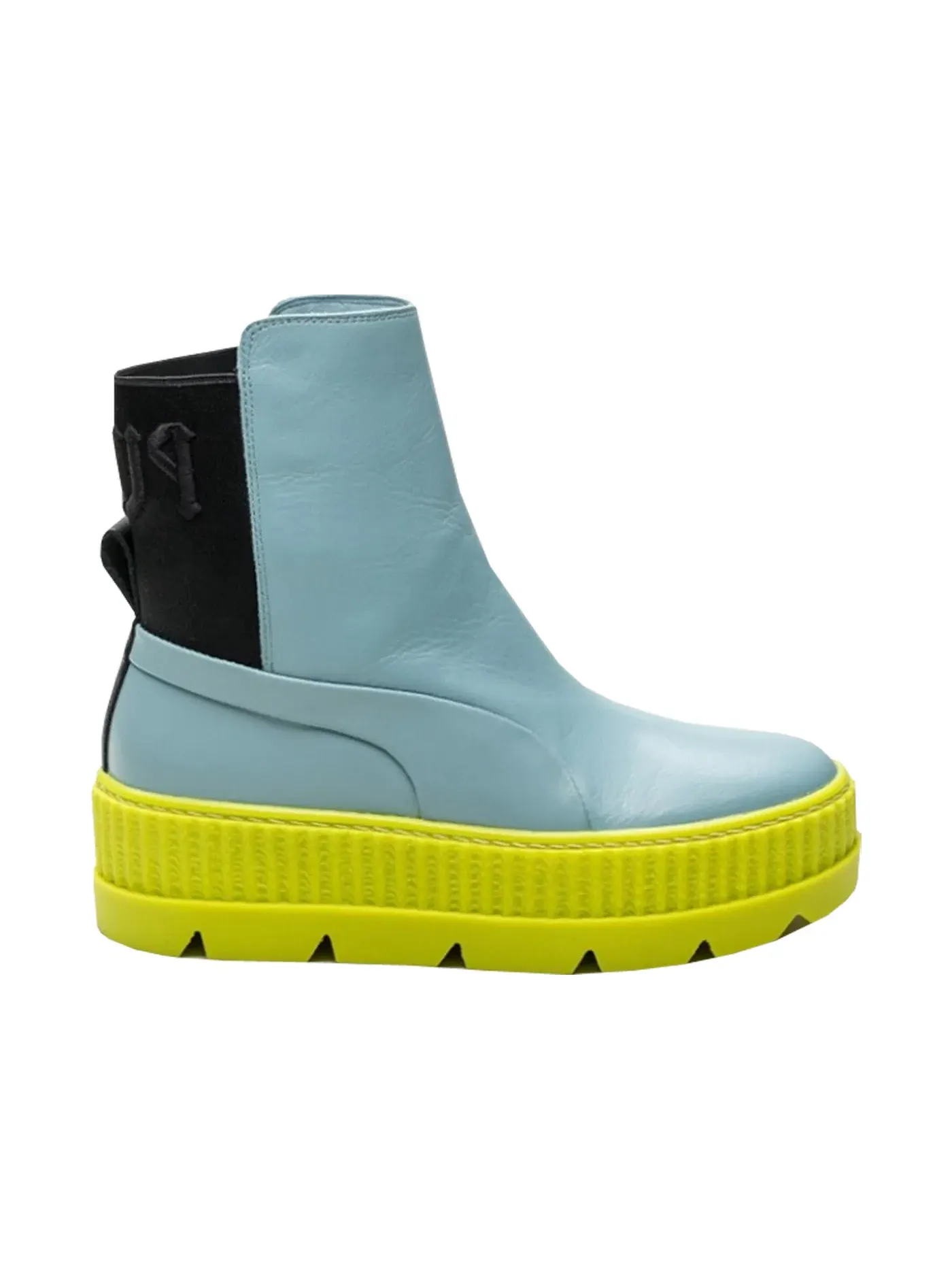 Женские кроссовки-ботинки на шнуровке Puma Chelsea Sneaker Boot — изображение 1 из 1, синий/черный