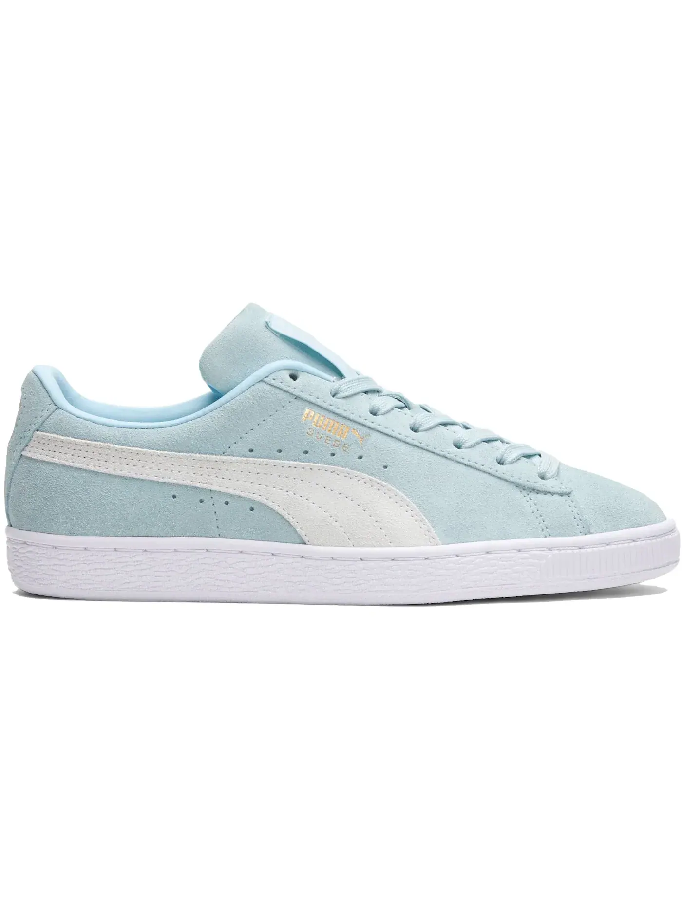 Женские кроссовки Lifestyle Puma Classic XXI — изображение 1 из 1, синий/белый/золотистый