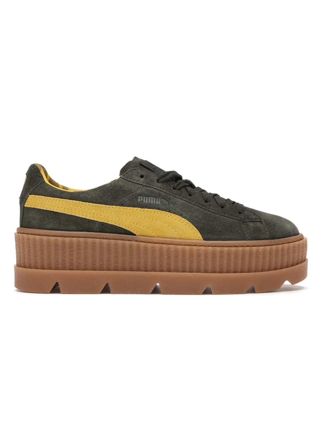 Женские кроссовки замшевый Puma Cleated Creeper, Rosin/Lemon-Vanilla Ice — изображение 1 из 4