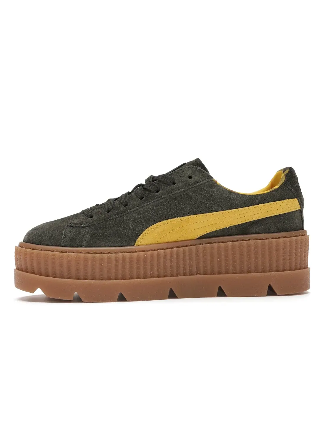 Женские кроссовки замшевый Puma Cleated Creeper, Rosin/Lemon-Vanilla Ice — изображение 3 из 4