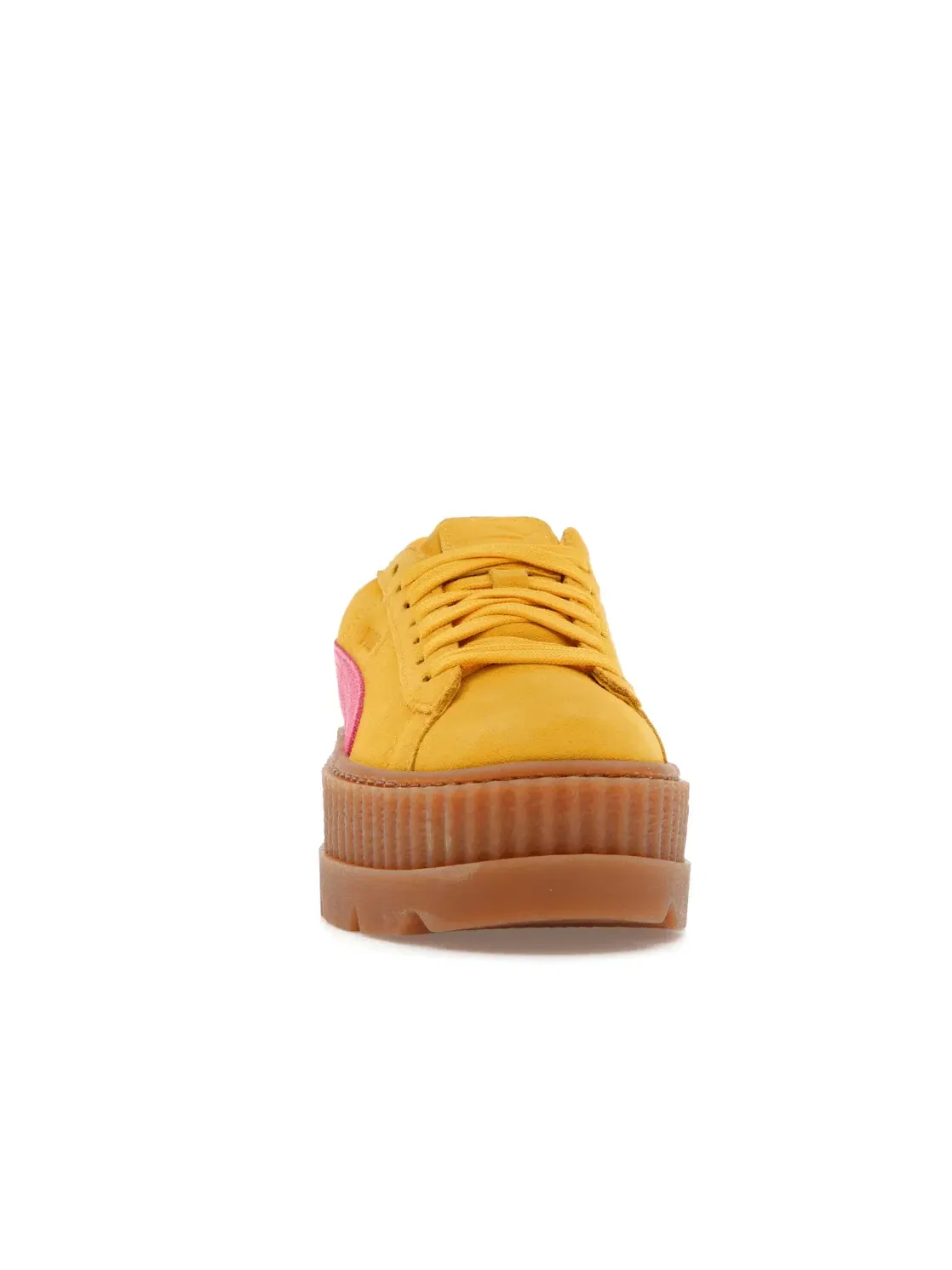 Женские кроссовки на платформе Puma Cleated Creeper Puma — изображение 2 из 4, розовый