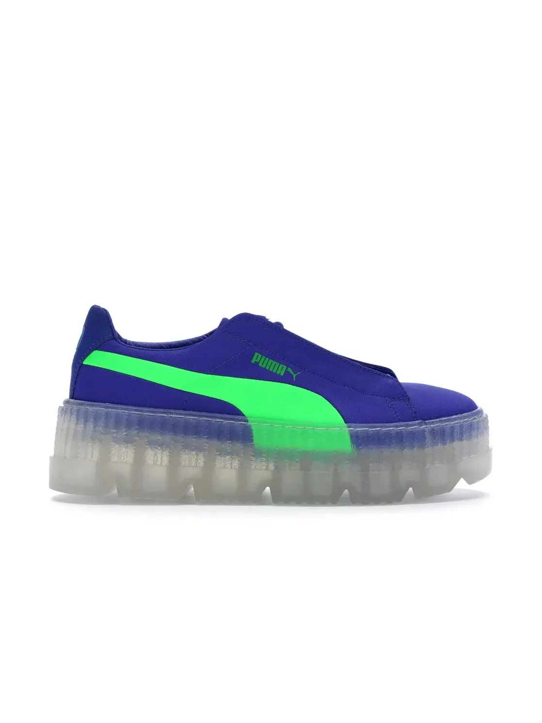 Женские кроссовки Lifestyle Puma Cleated Creeper Surf — изображение 1 из 4, синий/зеленый