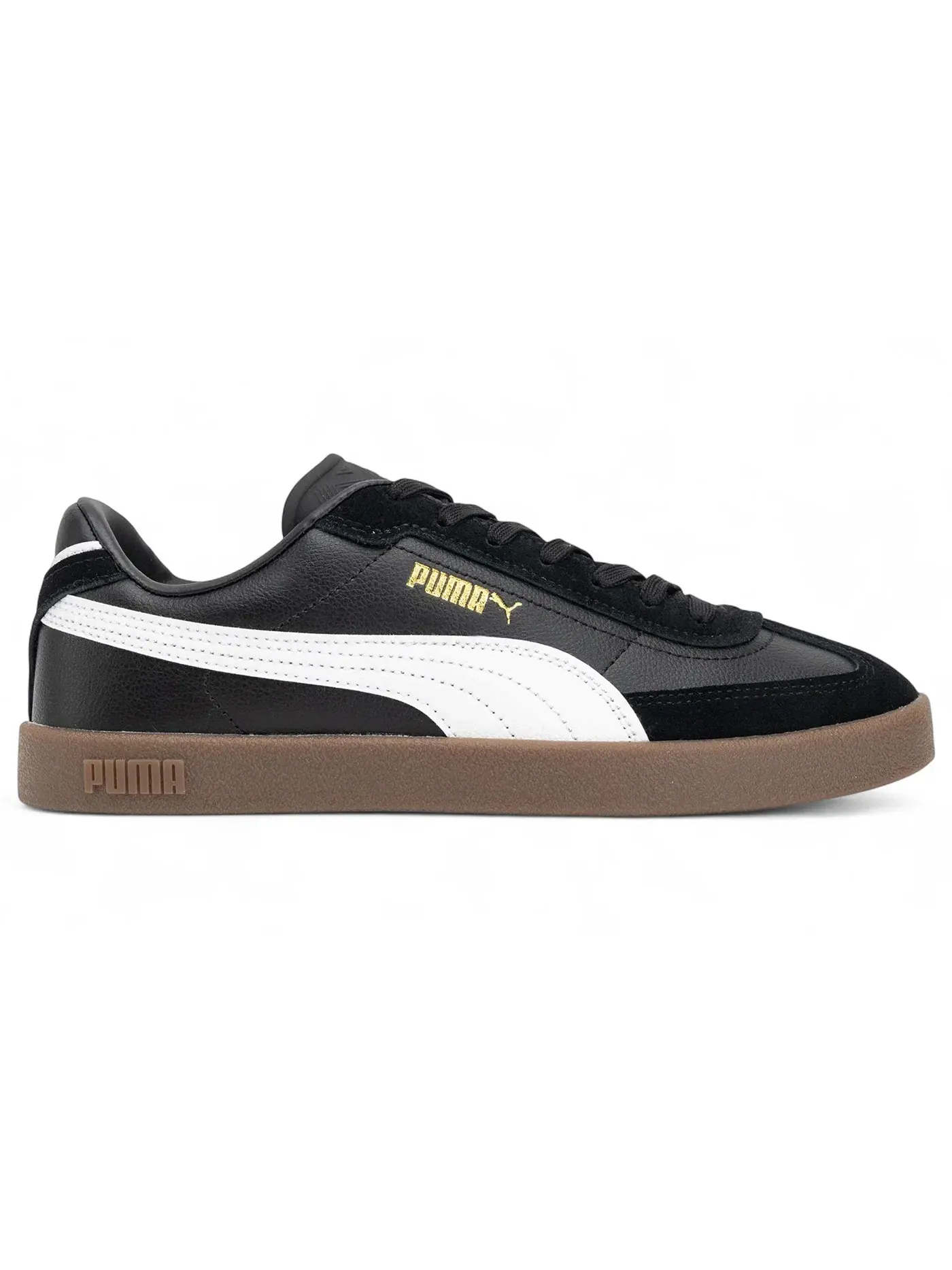 Мужские кроссовки Puma Club II Era Puma Black/Puma White/Puma Gold — изображение 1 из 1
