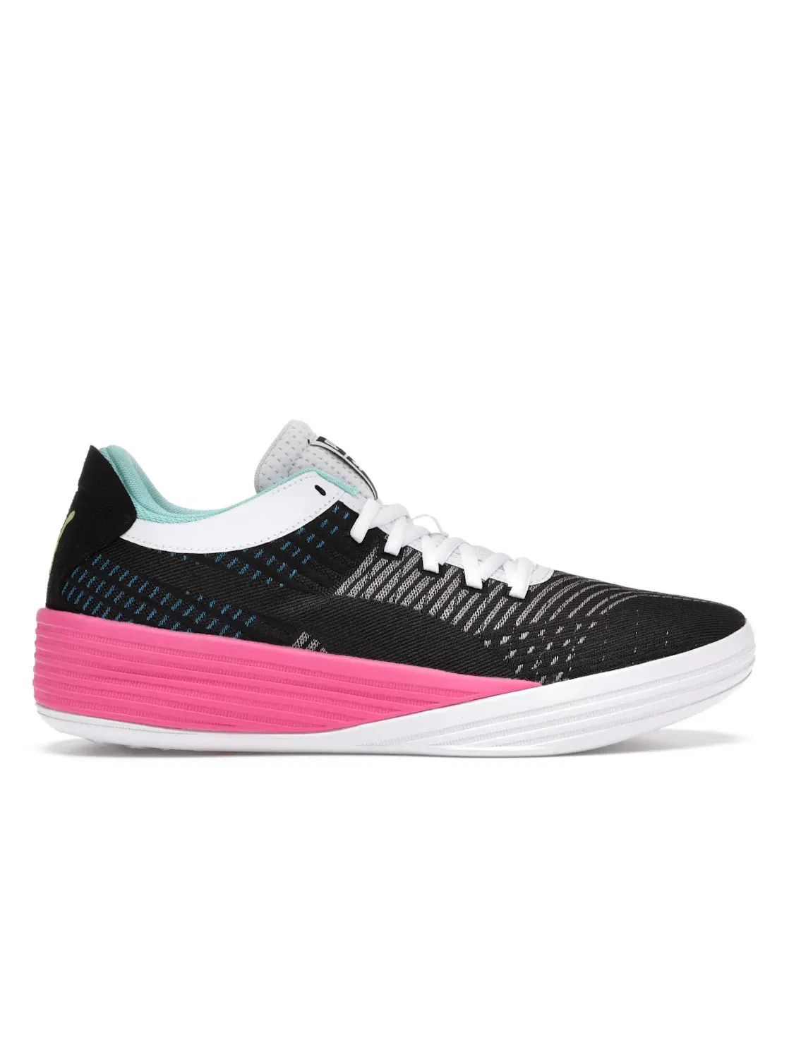 Мужские кроссовки Lifestyle Puma Clyde All-Pro Puma Puma Black/Luminous Pink — изображение 1 из 4