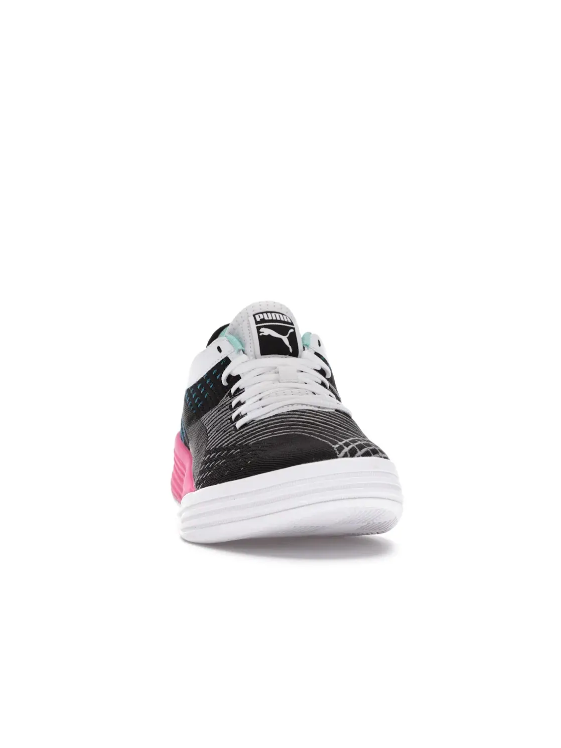 Мужские кроссовки Lifestyle Puma Clyde All-Pro Puma Puma Black/Luminous Pink — изображение 2 из 4