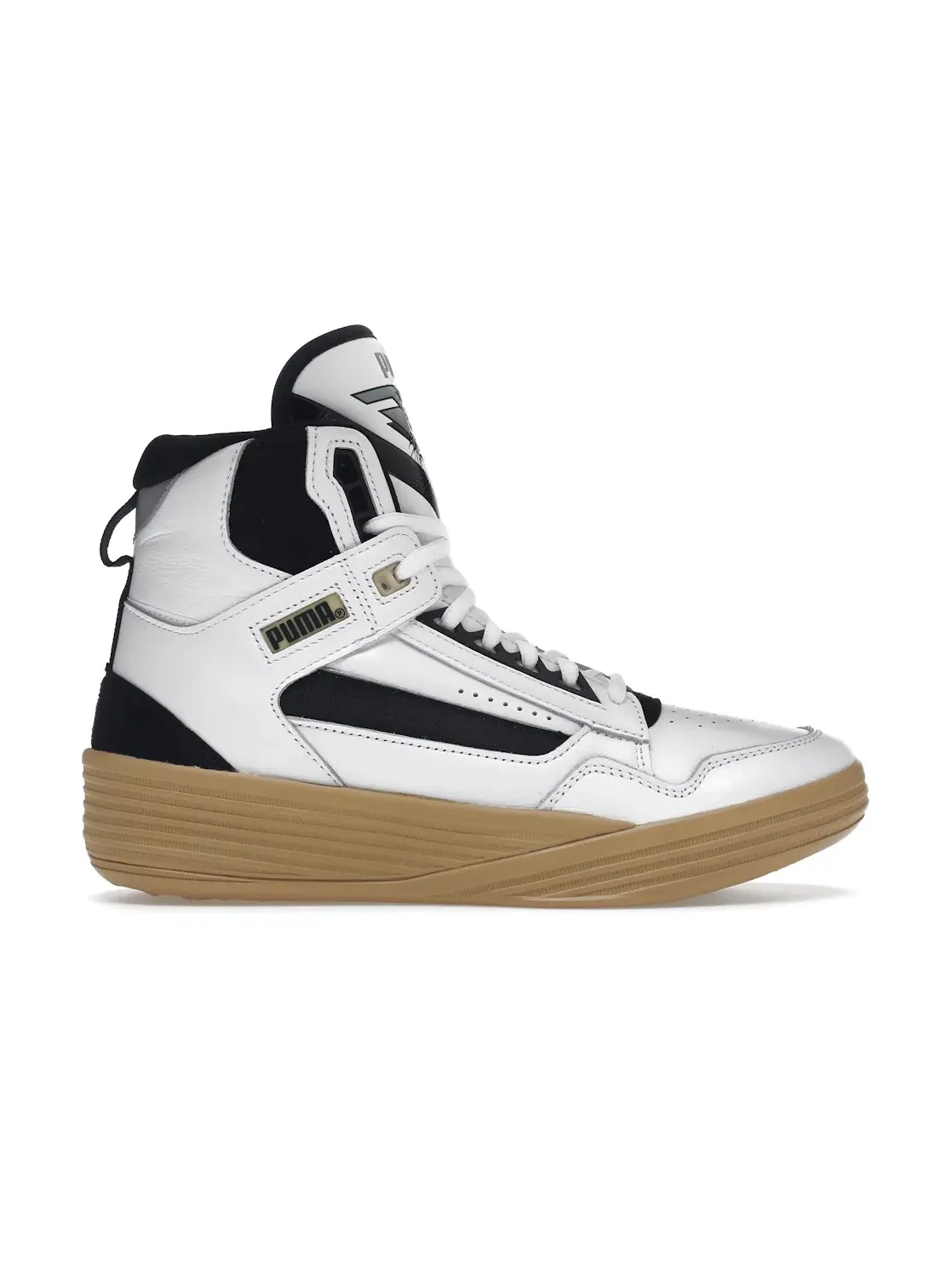 Мужские кроссовки из коллекции Puma Clyde All-Pro Kuzma Mid Puma Puma White/Pebble — изображение 1 из 4
