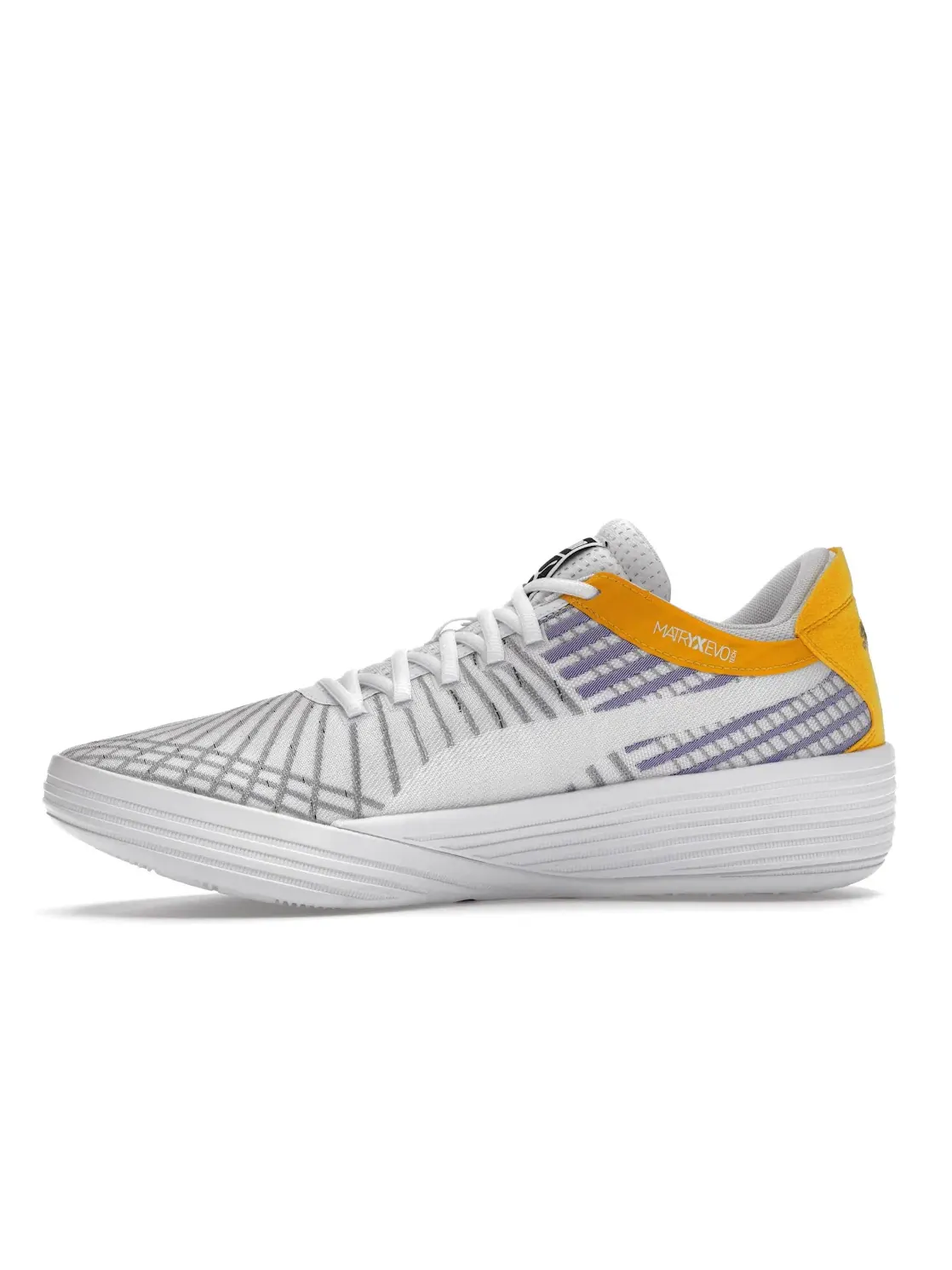 Мужские кроссовки Lifestyle Puma Clyde All-Pro Low Puma Puma White/Prism Violet — изображение 3 из 4