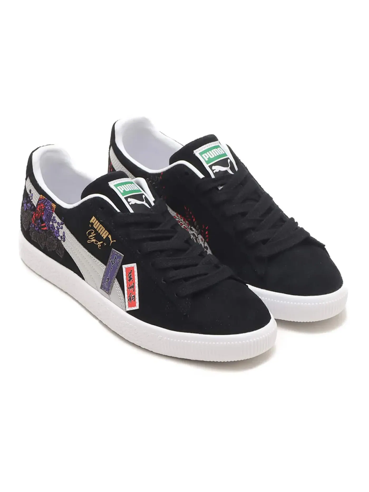 Мужские кроссовки lifestyle Puma Clyde Puma Puma Black/Puma Black/Puma White — изображение 2 из 3