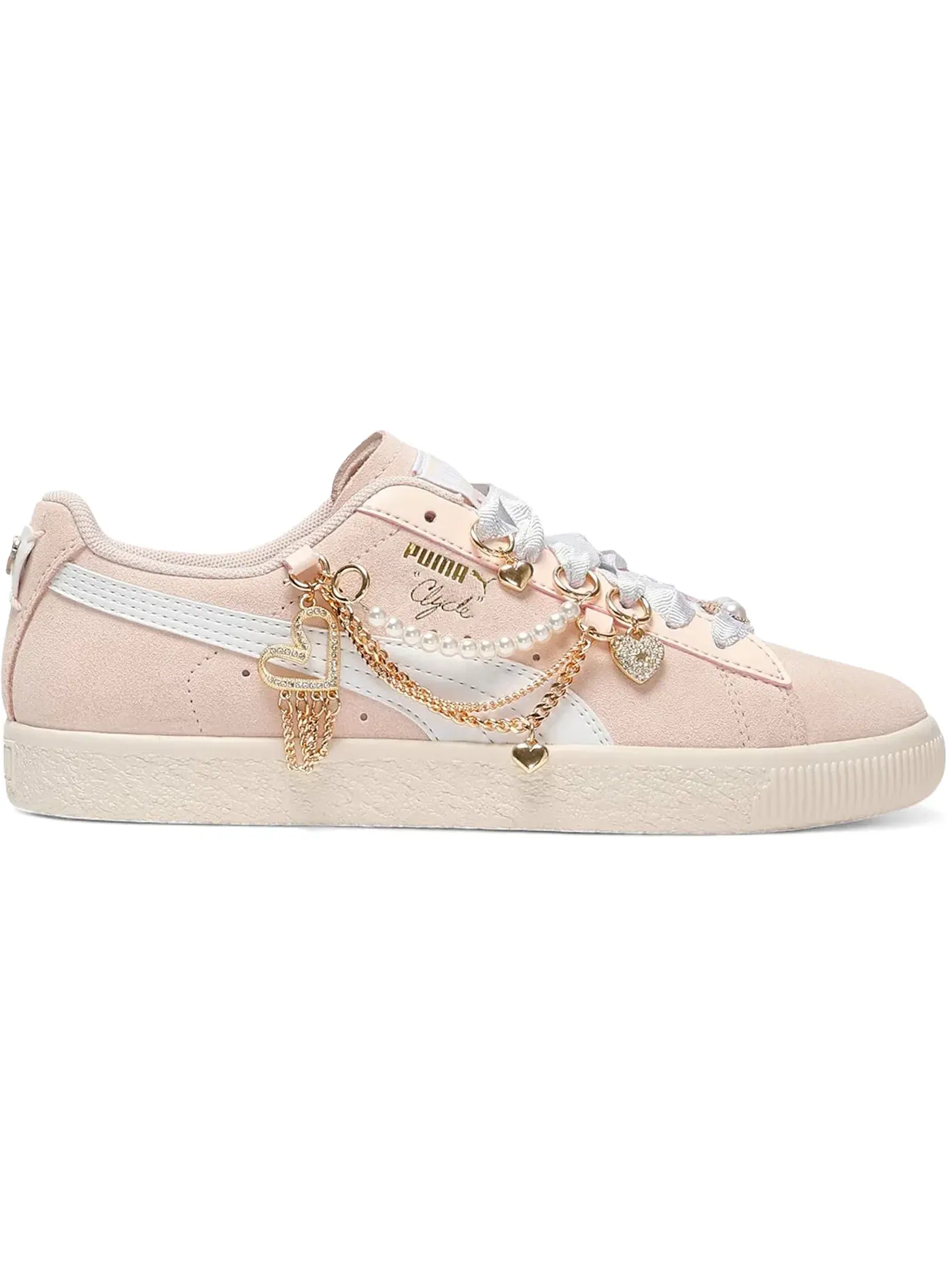 Женские кроссовки Puma Clyde Charm — изображение 1 из 1, белый