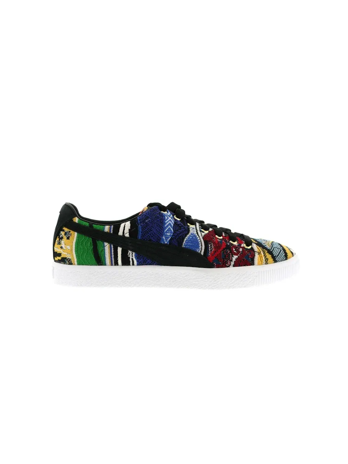 Мужские кроссовки с уникальным вязаным верхом Puma Clyde Puma — изображение 1 из 4, мульти