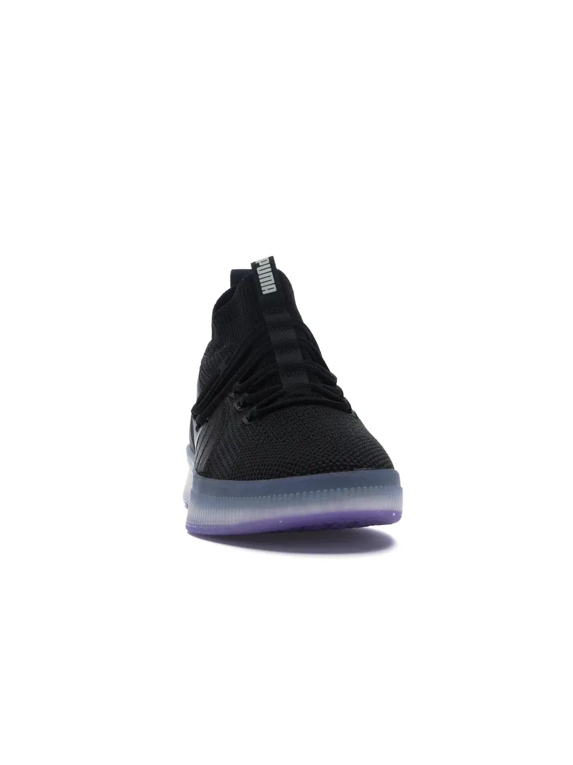 Мужские кроссовки с амортизацией Puma Clyde Court Disrupt Puma Black/Electric Purple — изображение 2 из 4
