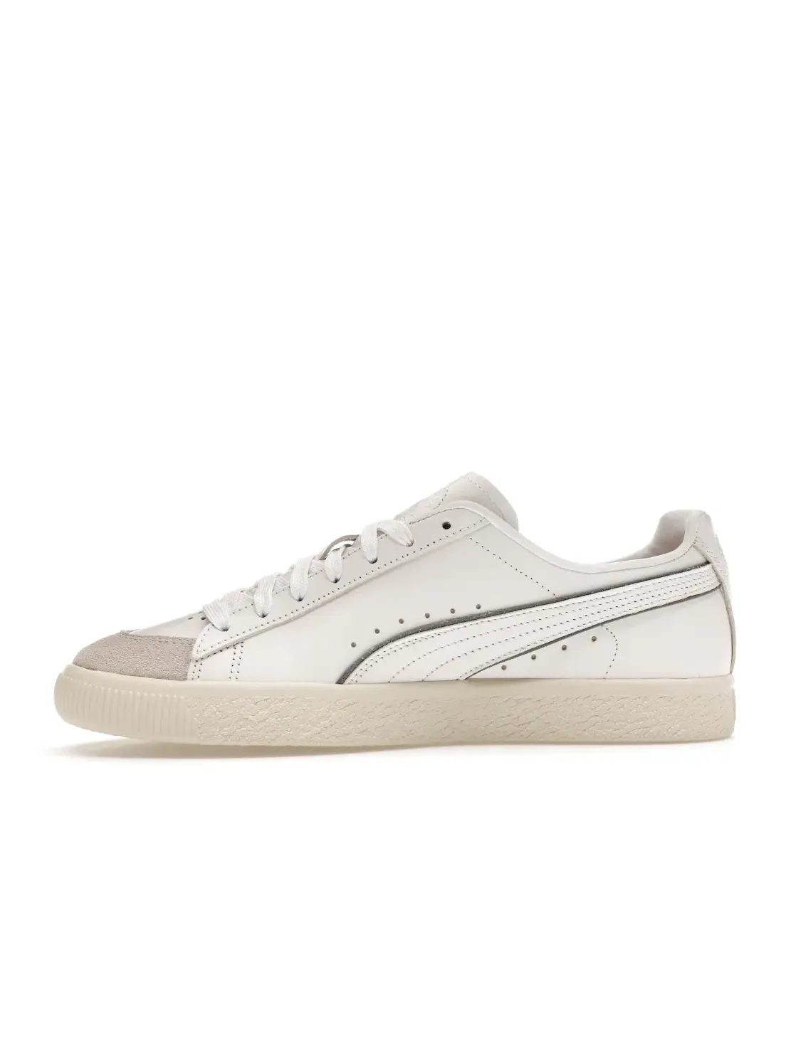 Мужские кроссовки Lifestyle Puma Clyde Extra Butter NYC — изображение 3 из 4, белый/бежевый/серый