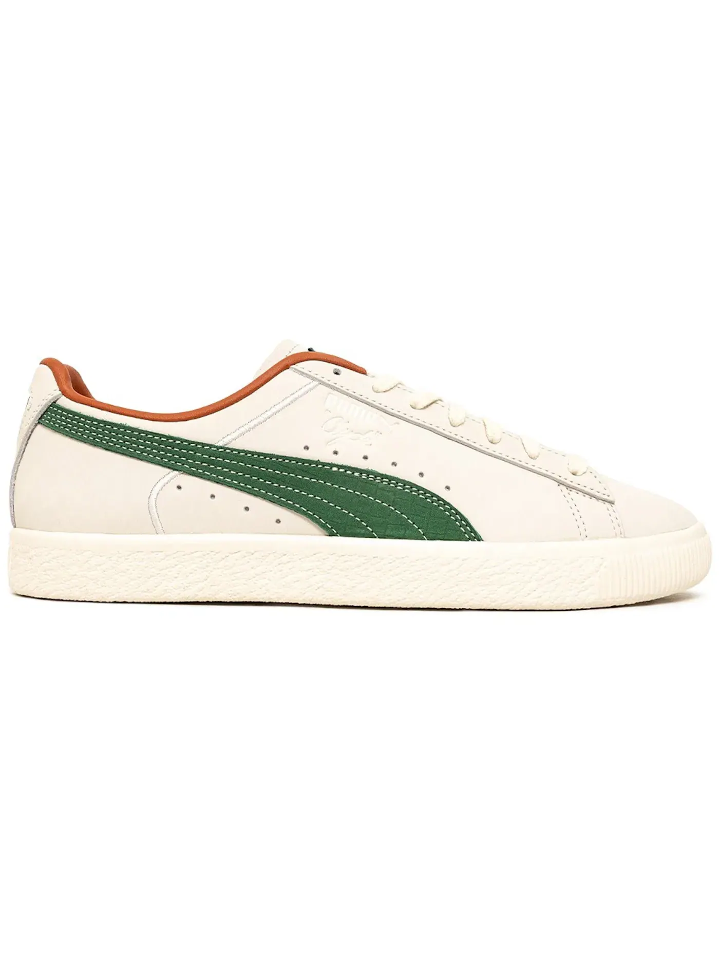 Мужские кроссовки Lifestyle Puma Clyde FG — изображение 1 из 1, зеленый