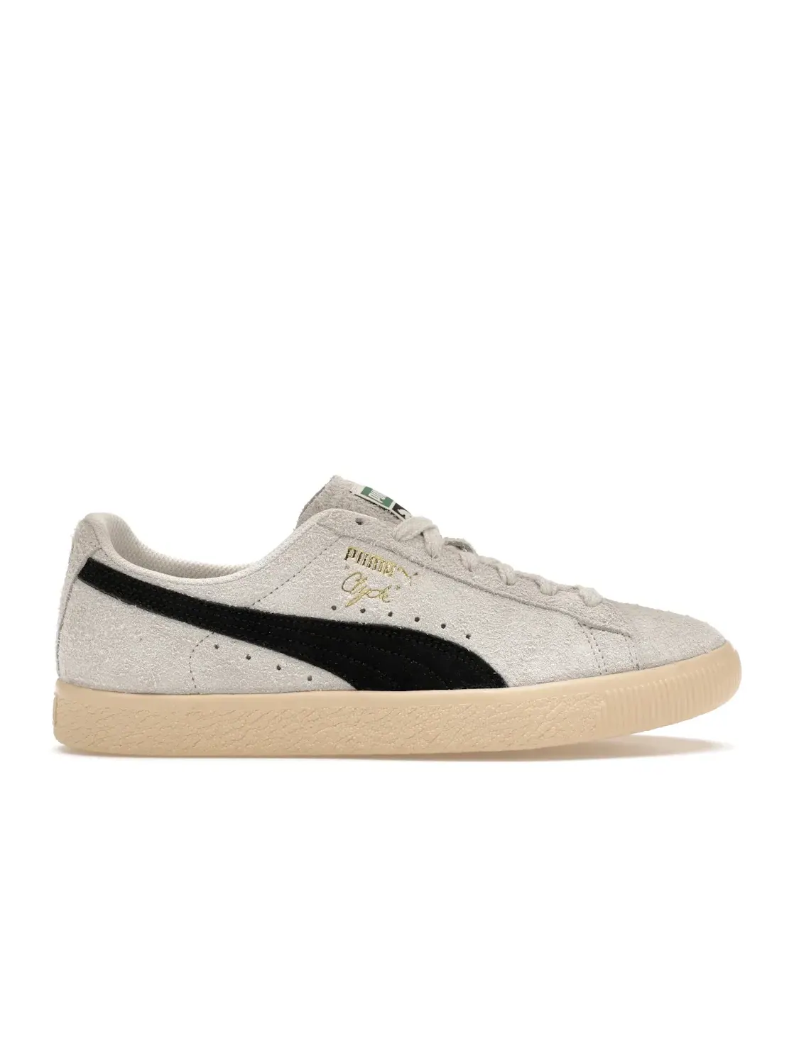 Мужские кроссовки замшевые Puma Clyde — изображение 1 из 4, серый