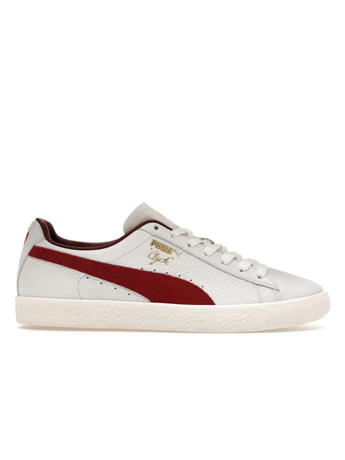 Мужские кроссовки Puma Clyde Puma White/Intense Red — изображение 1 из 4