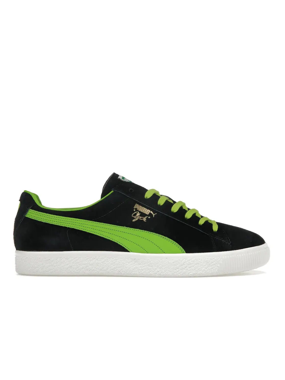Мужские кроссовки Lifestyle Puma Clyde Navy/Lime Smash — изображение 1 из 4