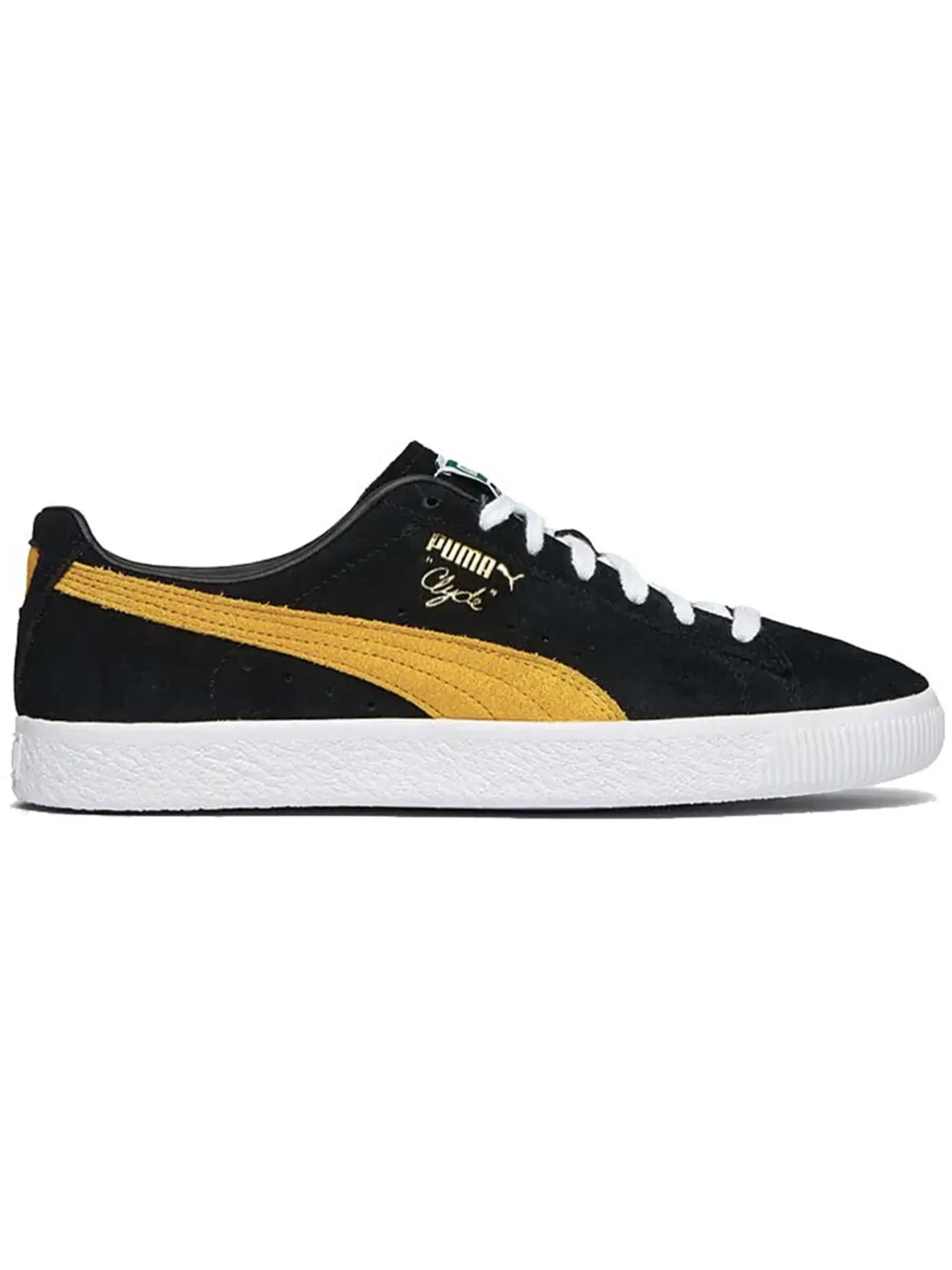 Мужские кроссовки Lifestyle Puma Clyde OG — изображение 1 из 1, черный/желтый
