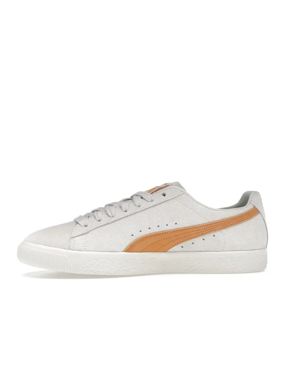 Мужские кроссовки повседневные Puma Clyde OG Frosted Ivory Clementine — изображение 3 из 4, слоновая кость