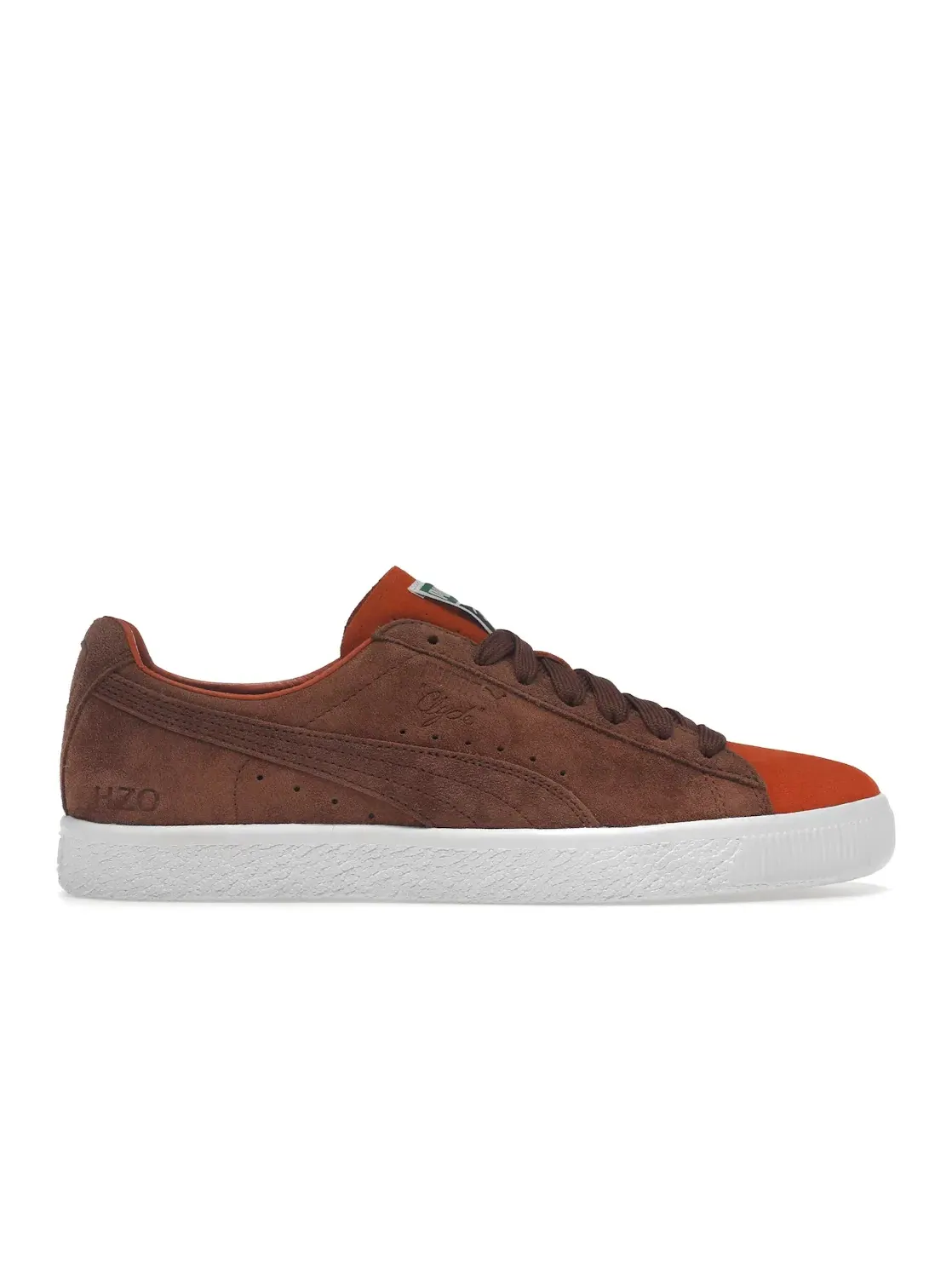 Мужские кроссовки Lifestyle Puma Clyde Puma — изображение 1 из 4, оранжевый/-белый