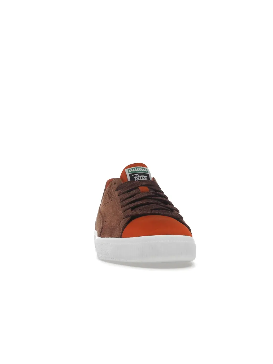 Мужские кроссовки Lifestyle Puma Clyde Puma — изображение 2 из 4, оранжевый/-белый